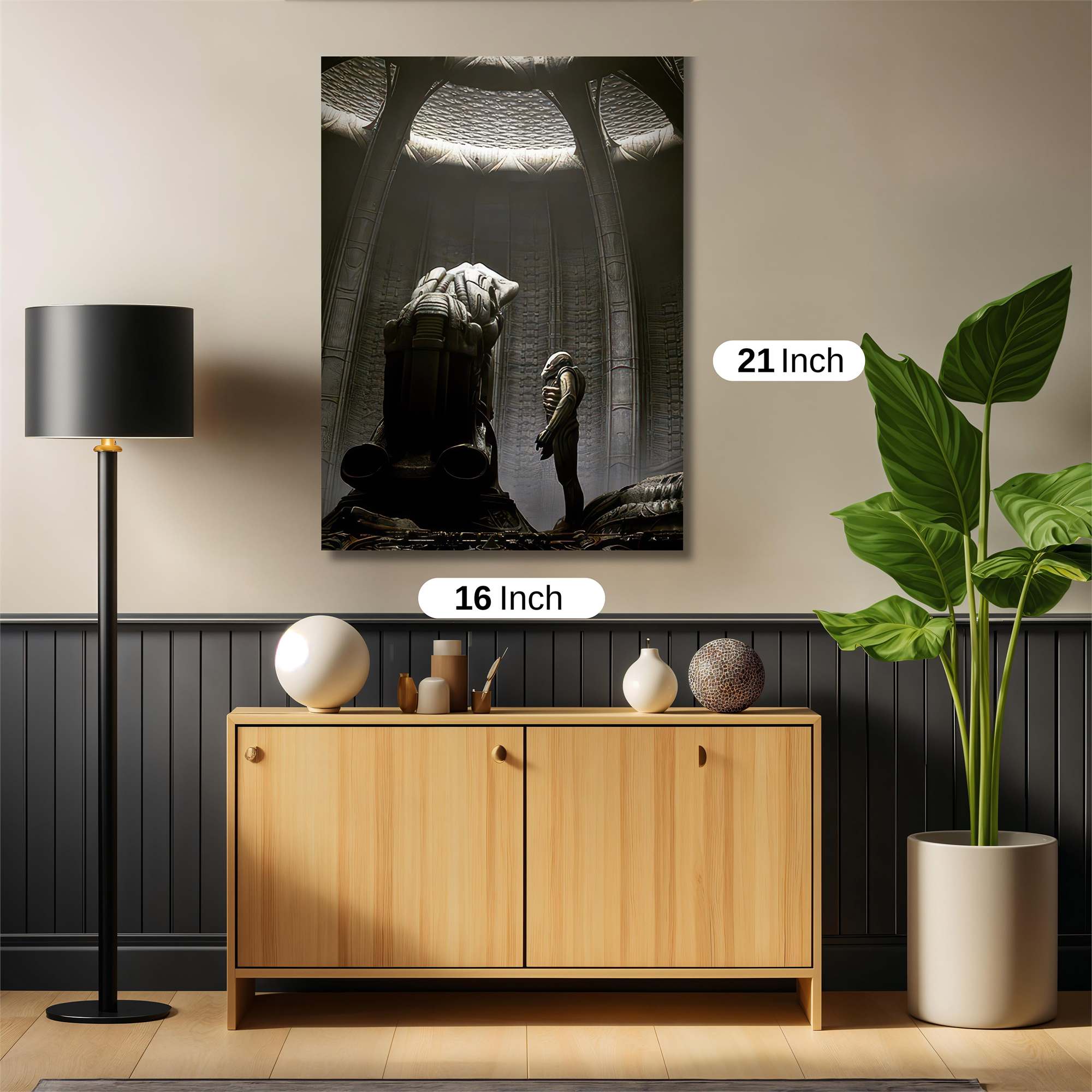 Alien Solitude Safe Wall Magnetic / M
