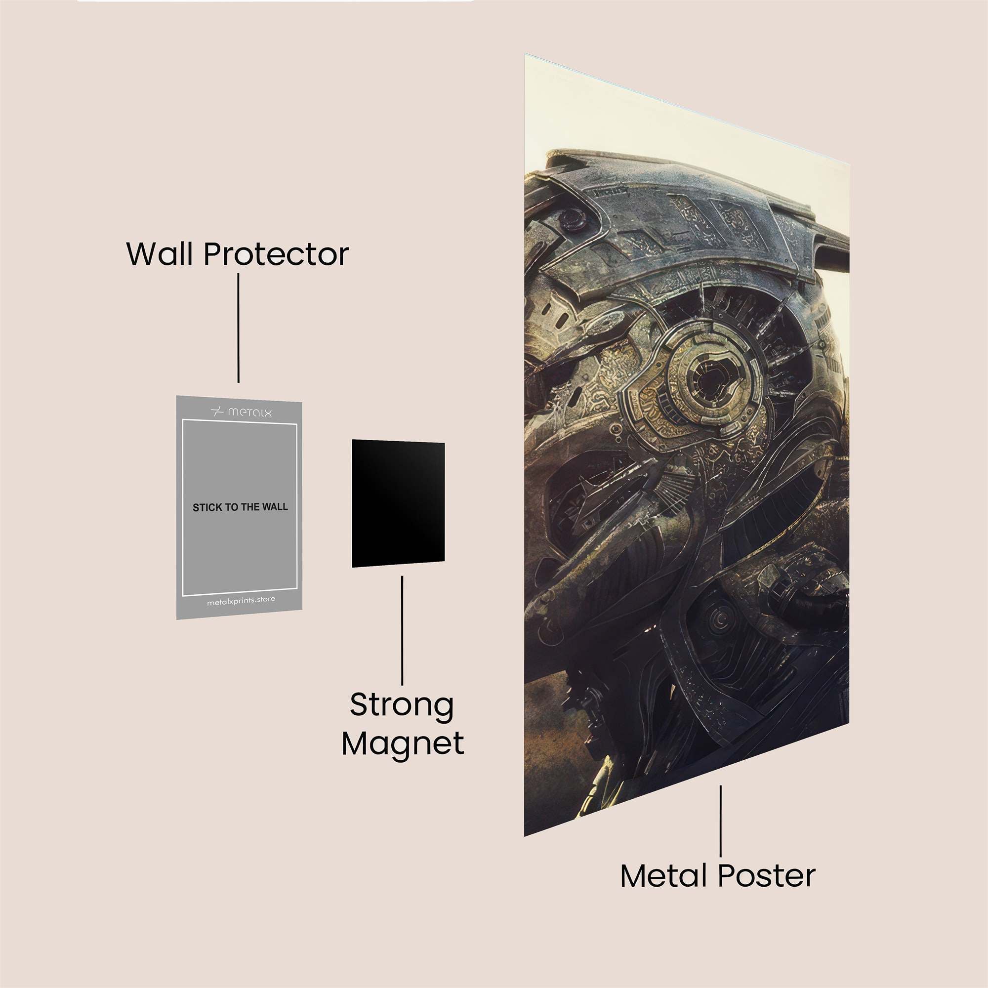 Optimus Regal Safe Wall Magnetic / M