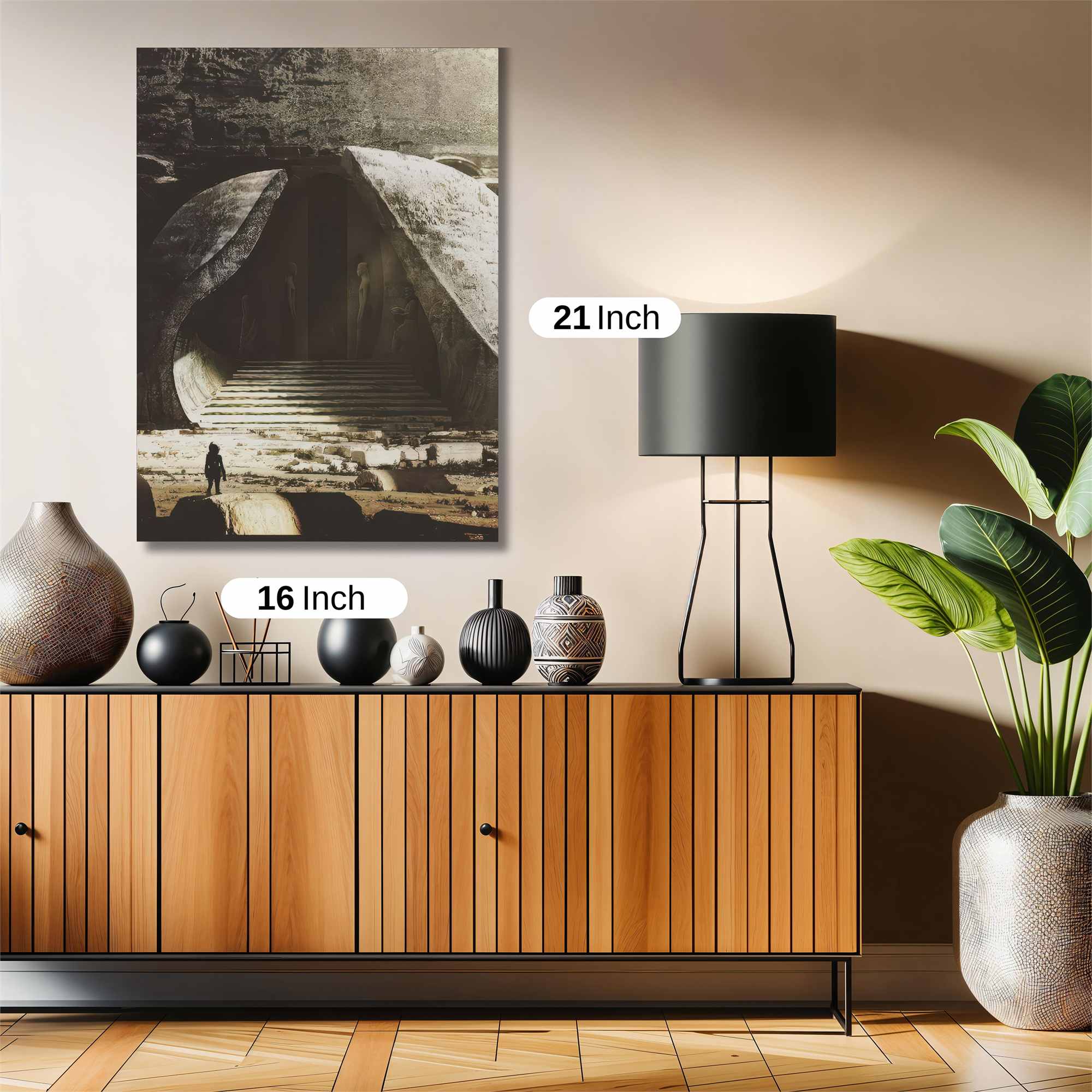 Demogorgon Dawn Safe Wall Magnetic / M