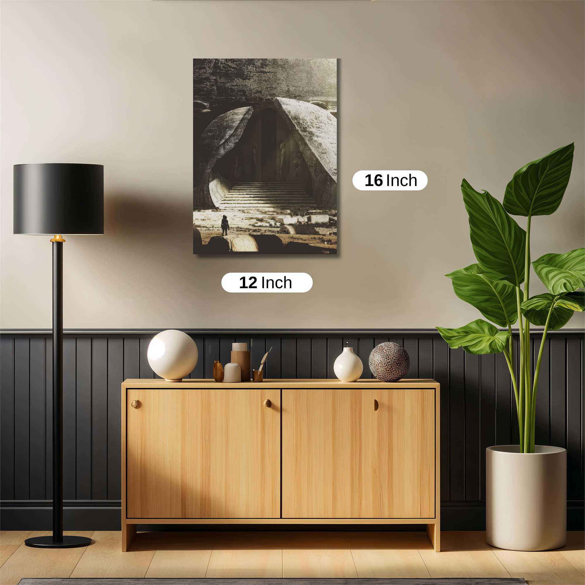 Demogorgon Dawn Safe Wall Magnetic / M