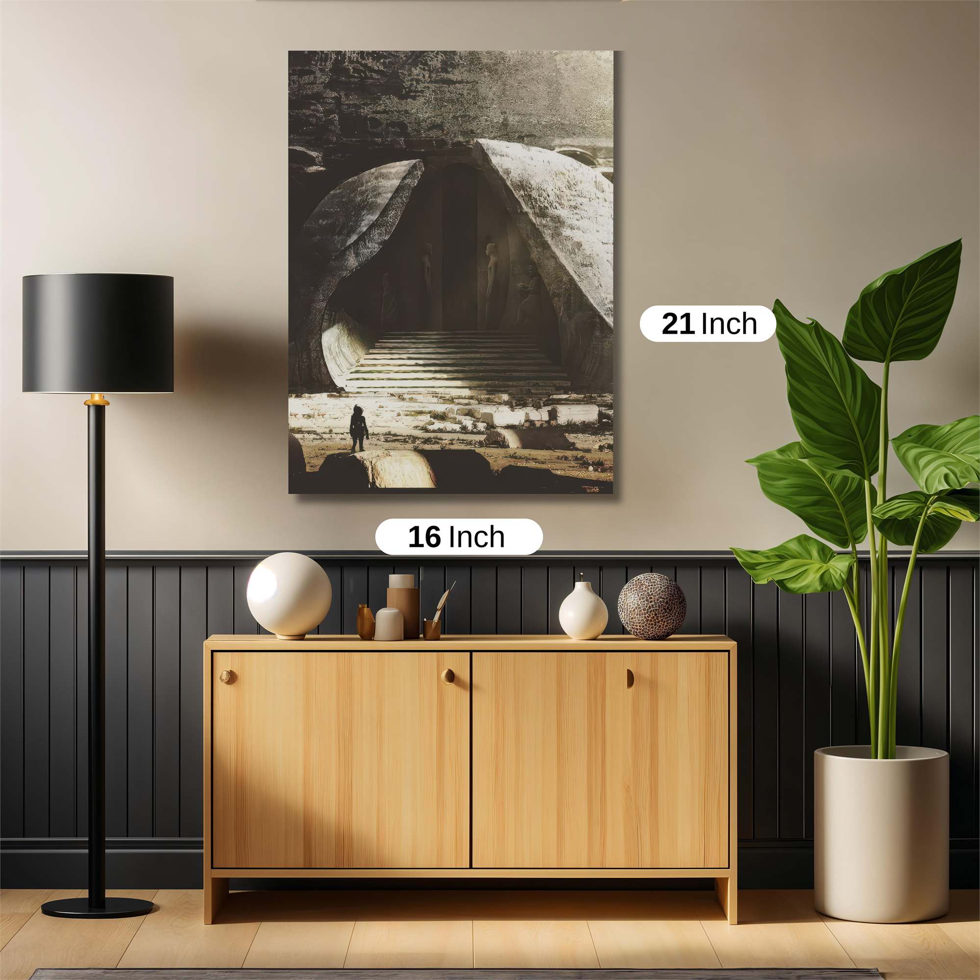 Demogorgon Dawn Safe Wall Magnetic / M