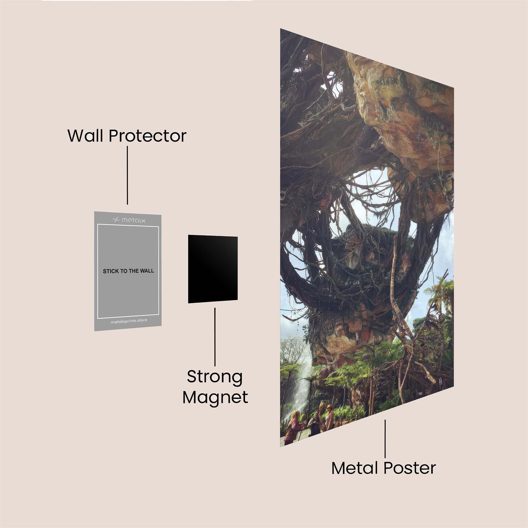 Pandora Enchanting Safe Wall Magnetic / M