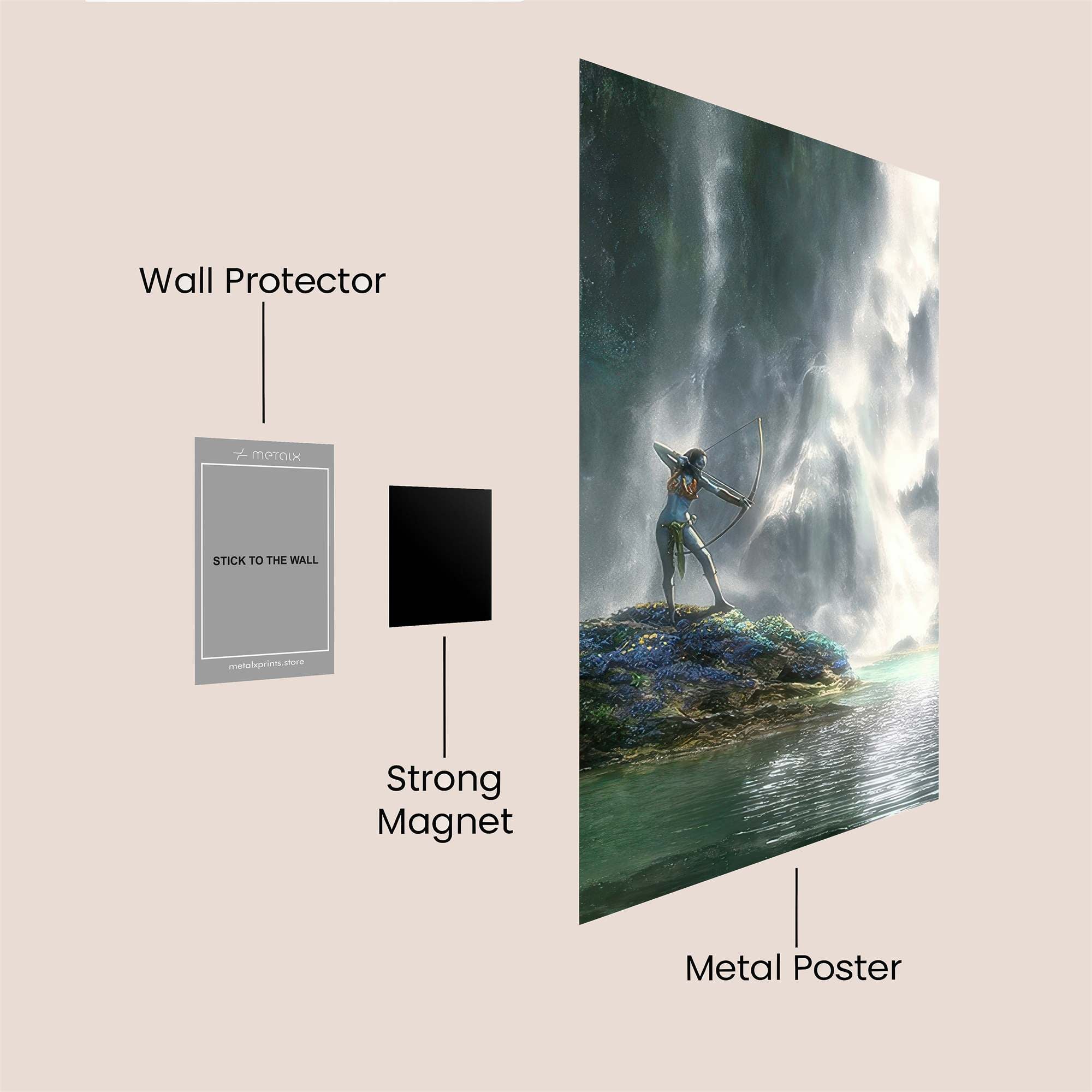 Avatar Serenity Safe Wall Magnetic / M