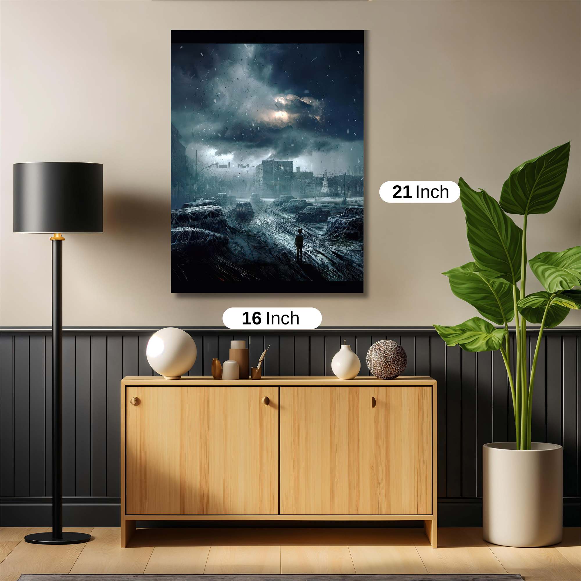 Apocalypse Desolate Safe Wall Magnetic / M