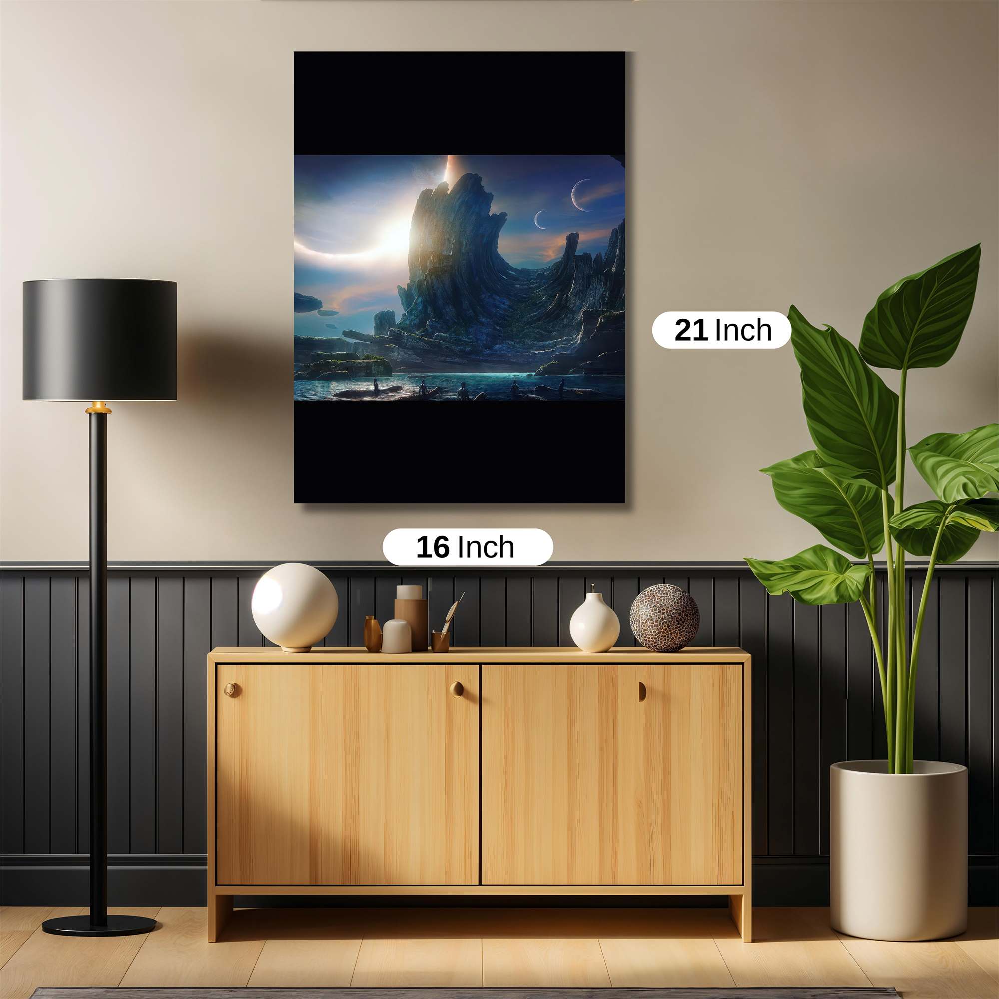 Eclipse Enigma Safe Wall Magnetic / M