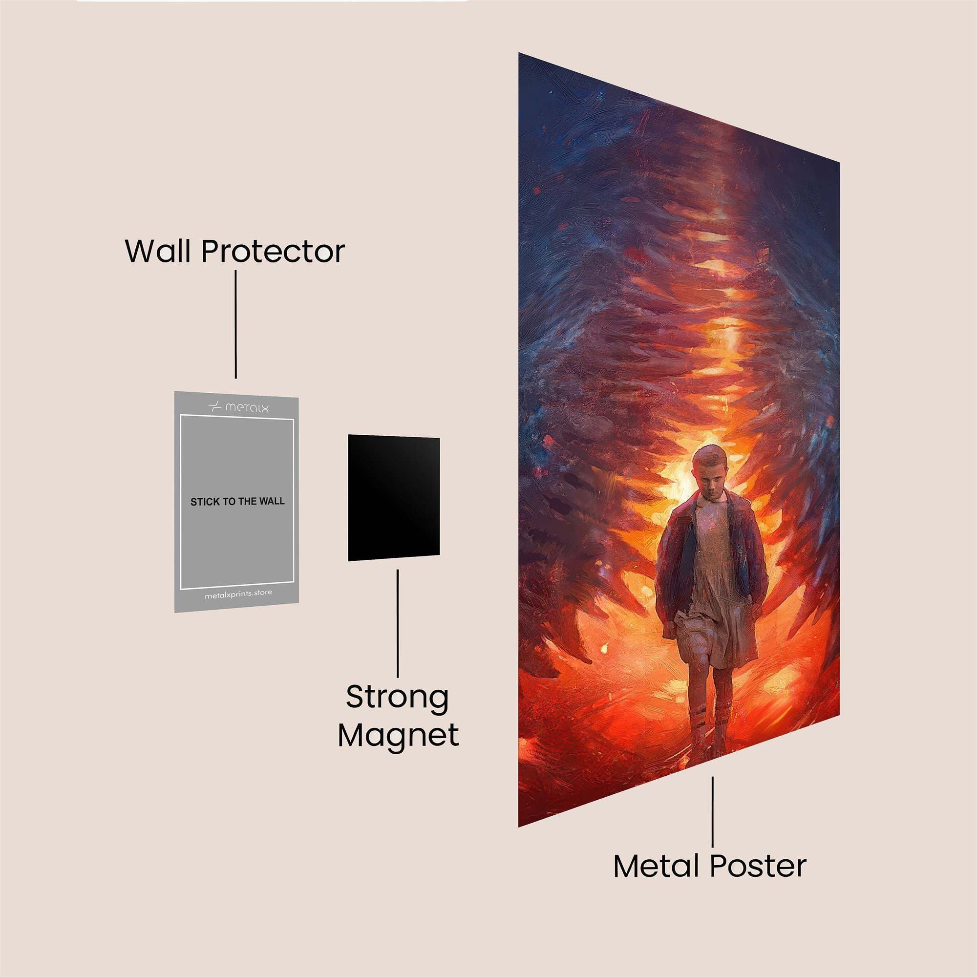 Eleven Enigma Safe Wall Magnetic / M