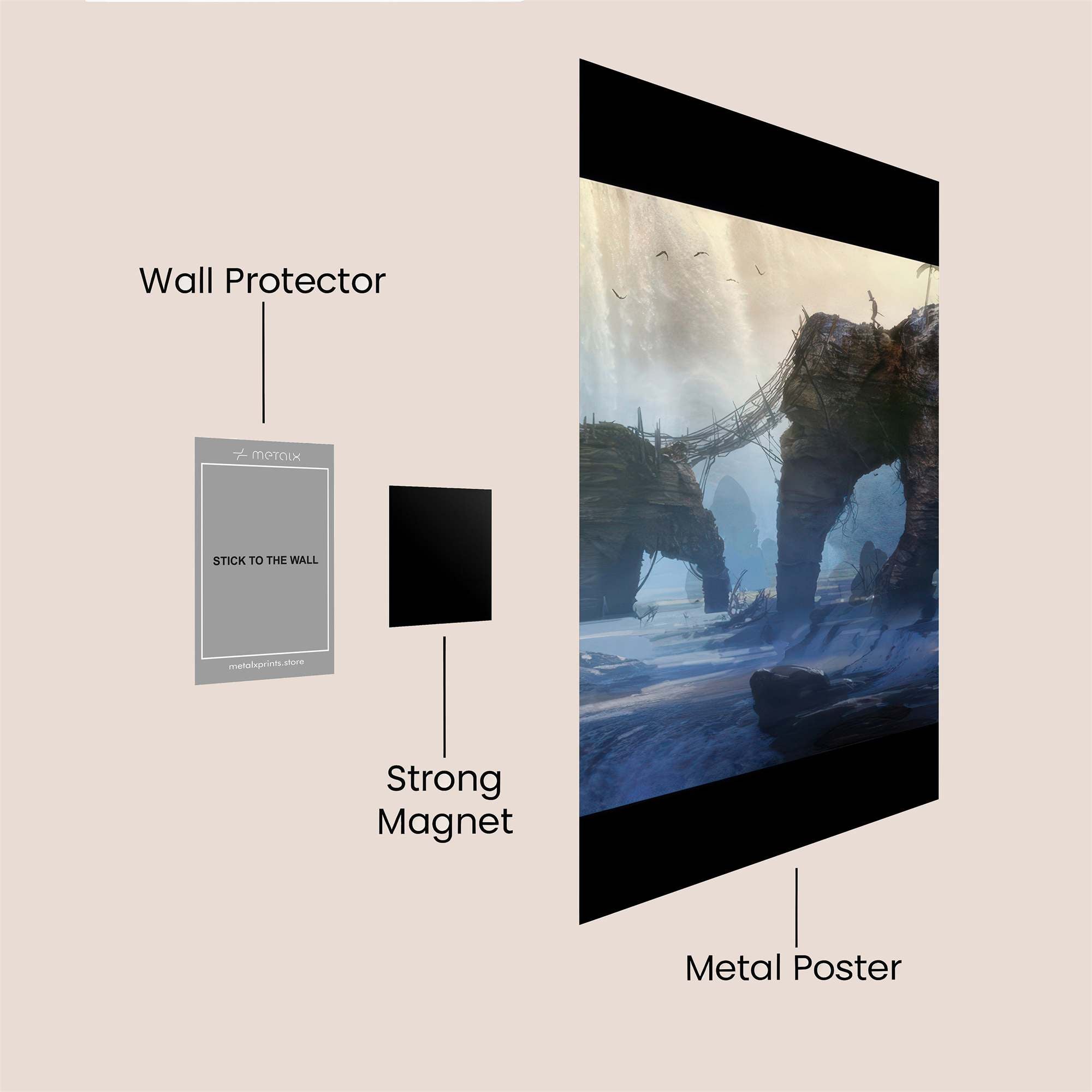 Elephantine Enigma Safe Wall Magnetic / M