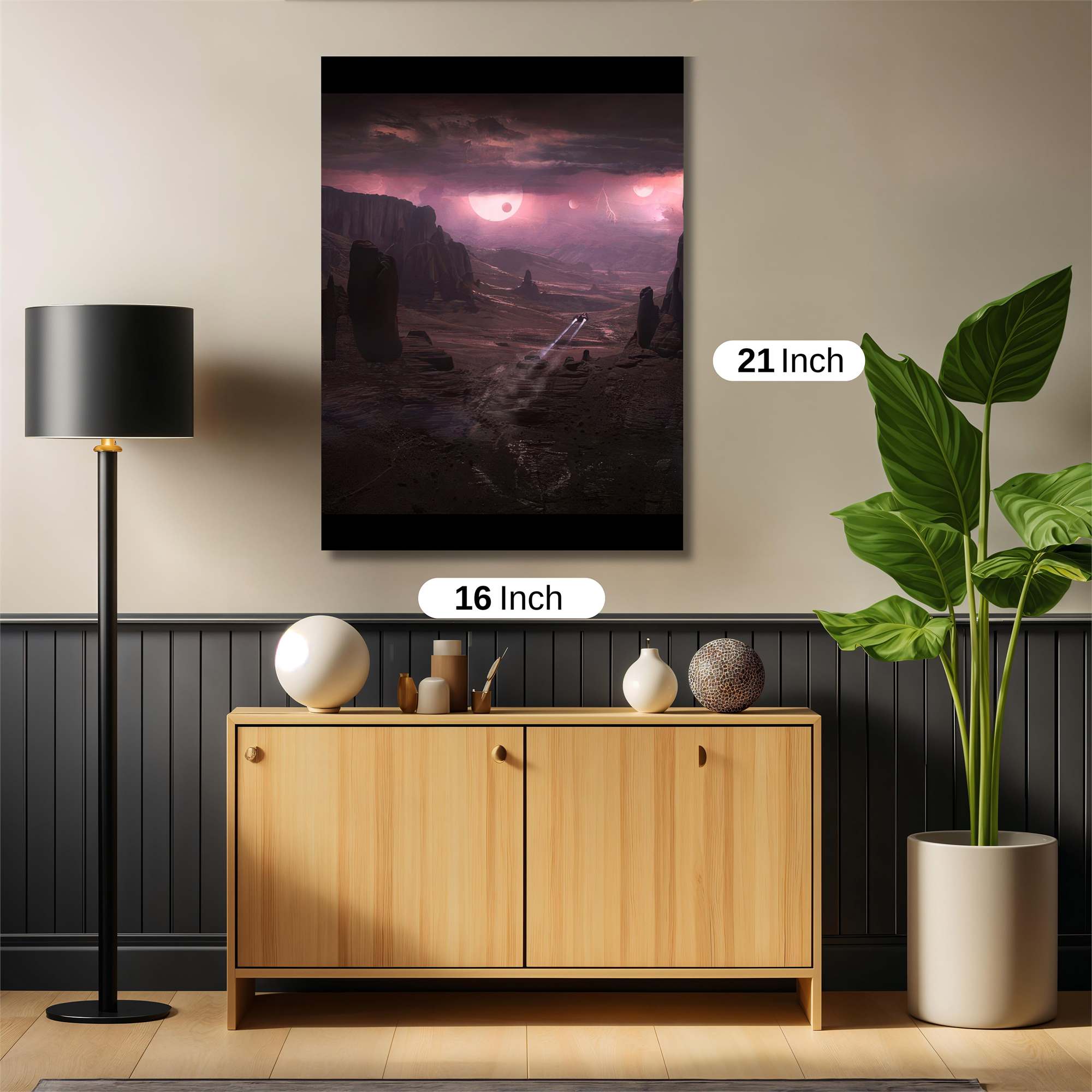 Alien Serenity Safe Wall Magnetic / M
