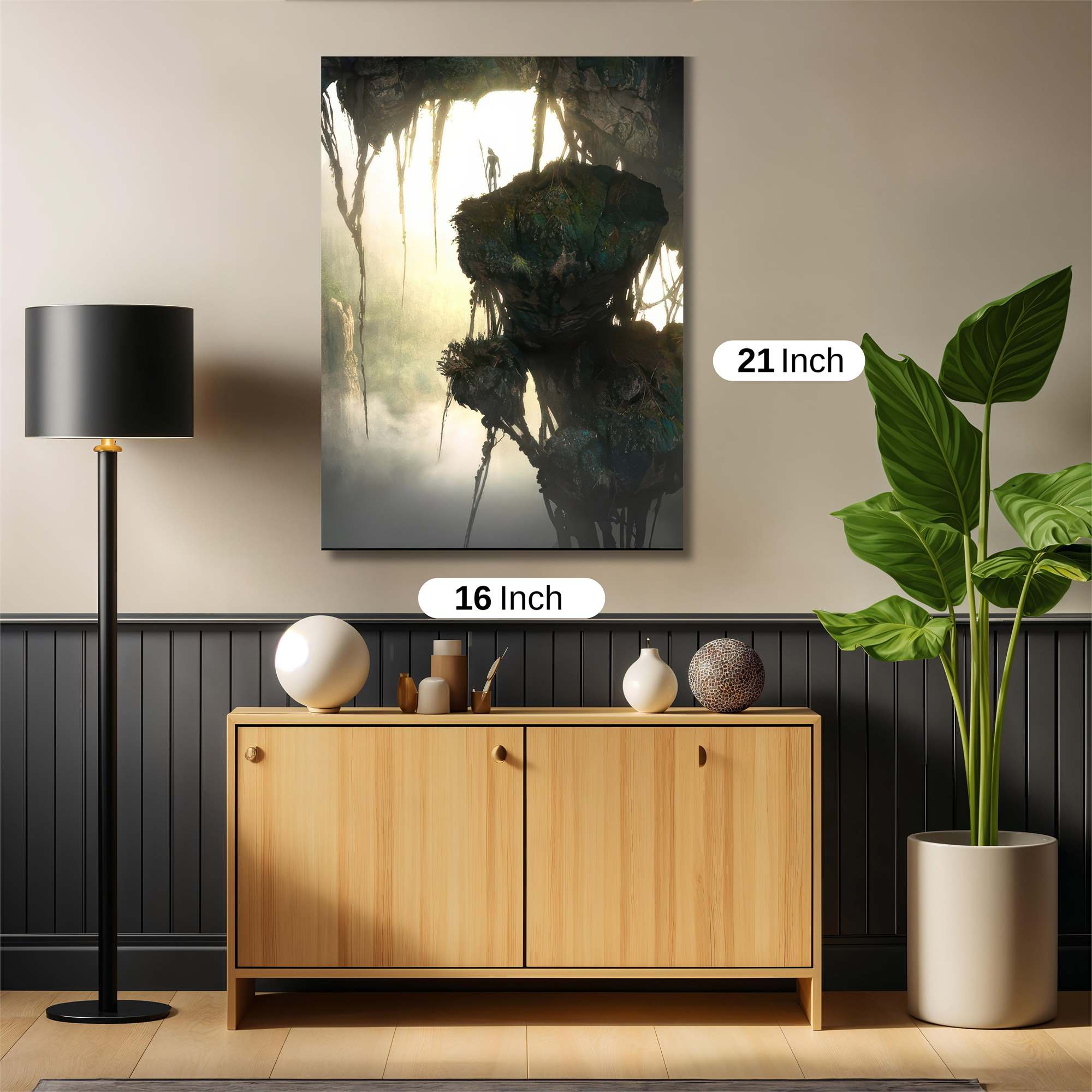 Haloed Explorer Safe Wall Magnetic / M