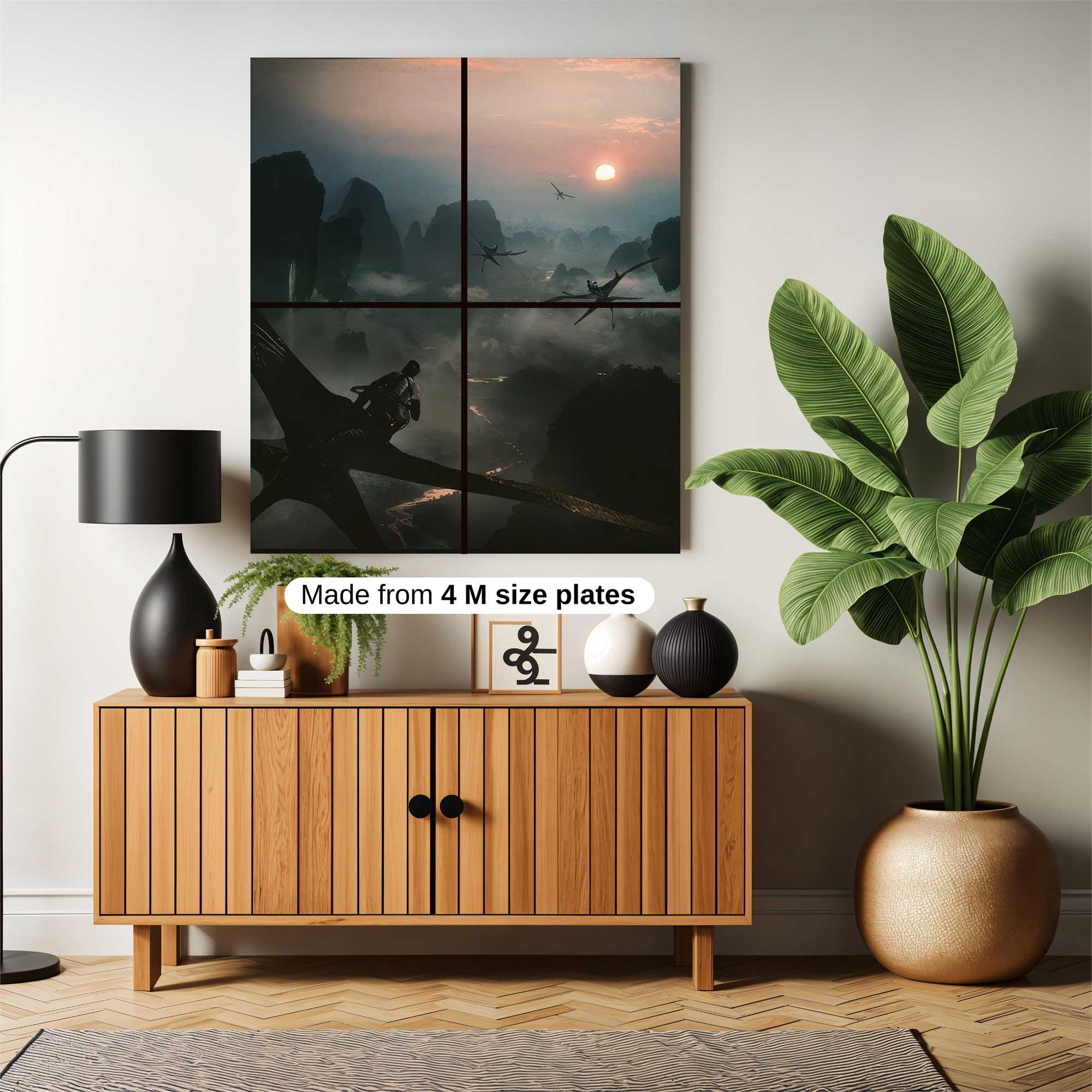 Pterosaur Twilight Safe Wall Magnetic / M