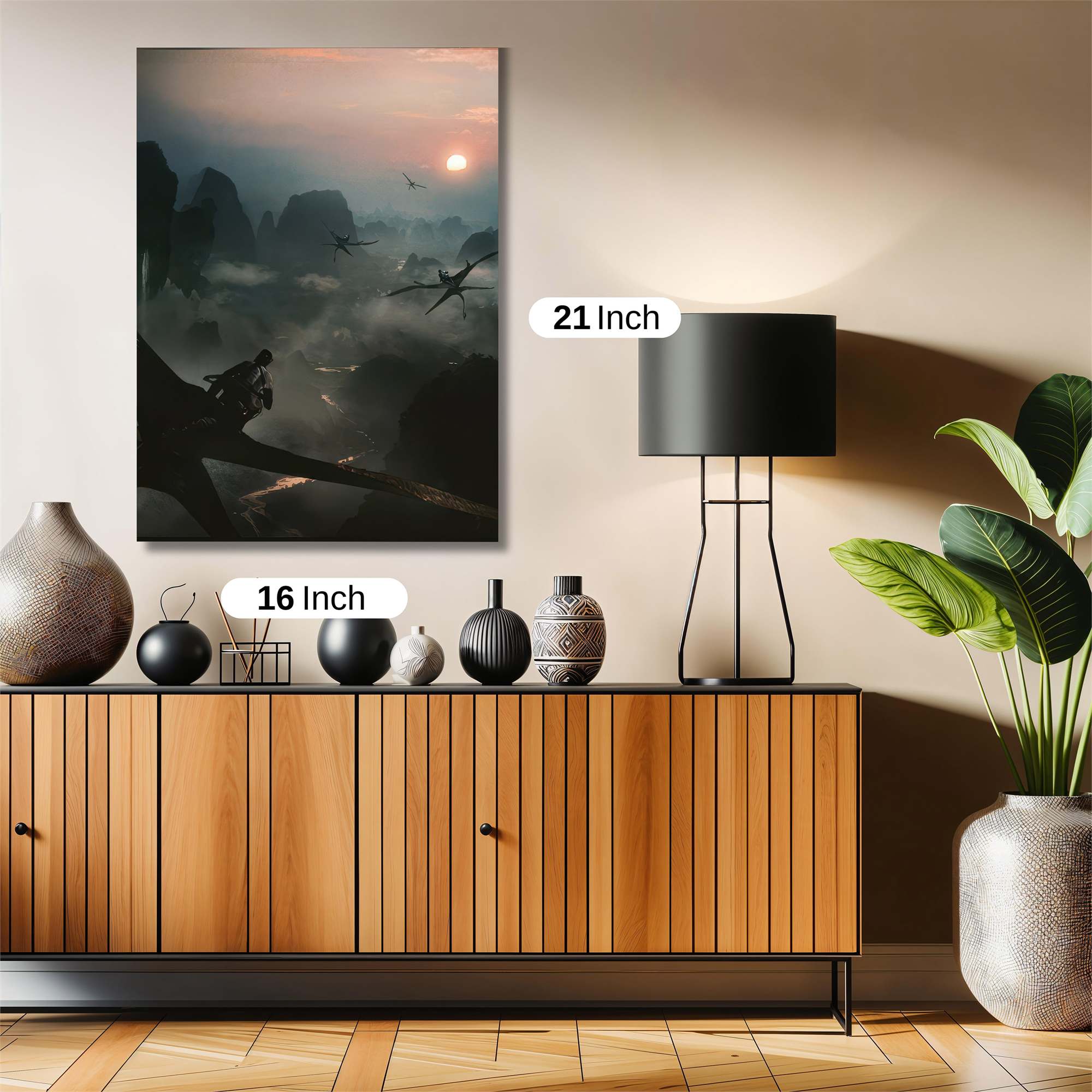Pterosaur Twilight Safe Wall Magnetic / M