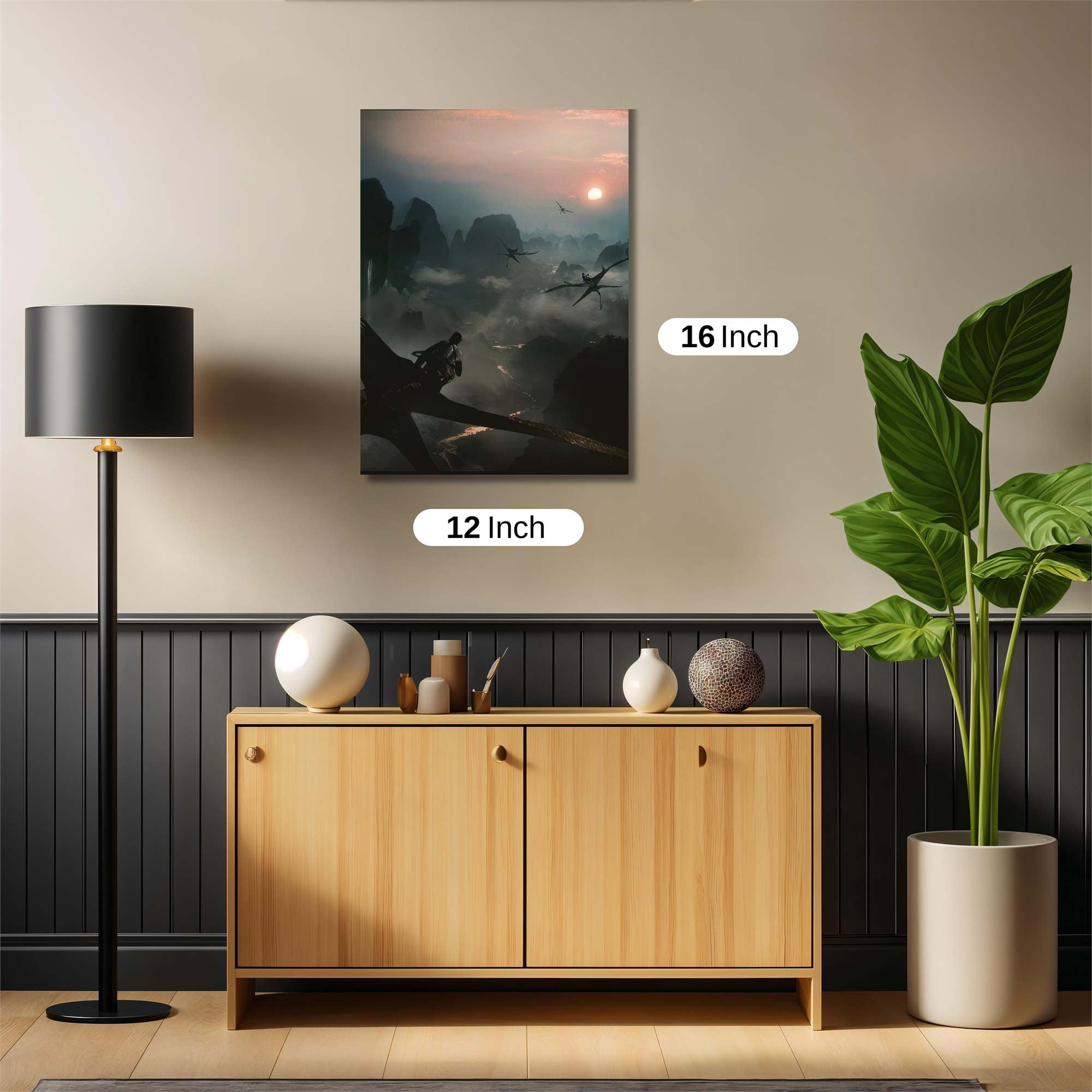 Pterosaur Twilight Safe Wall Magnetic / M