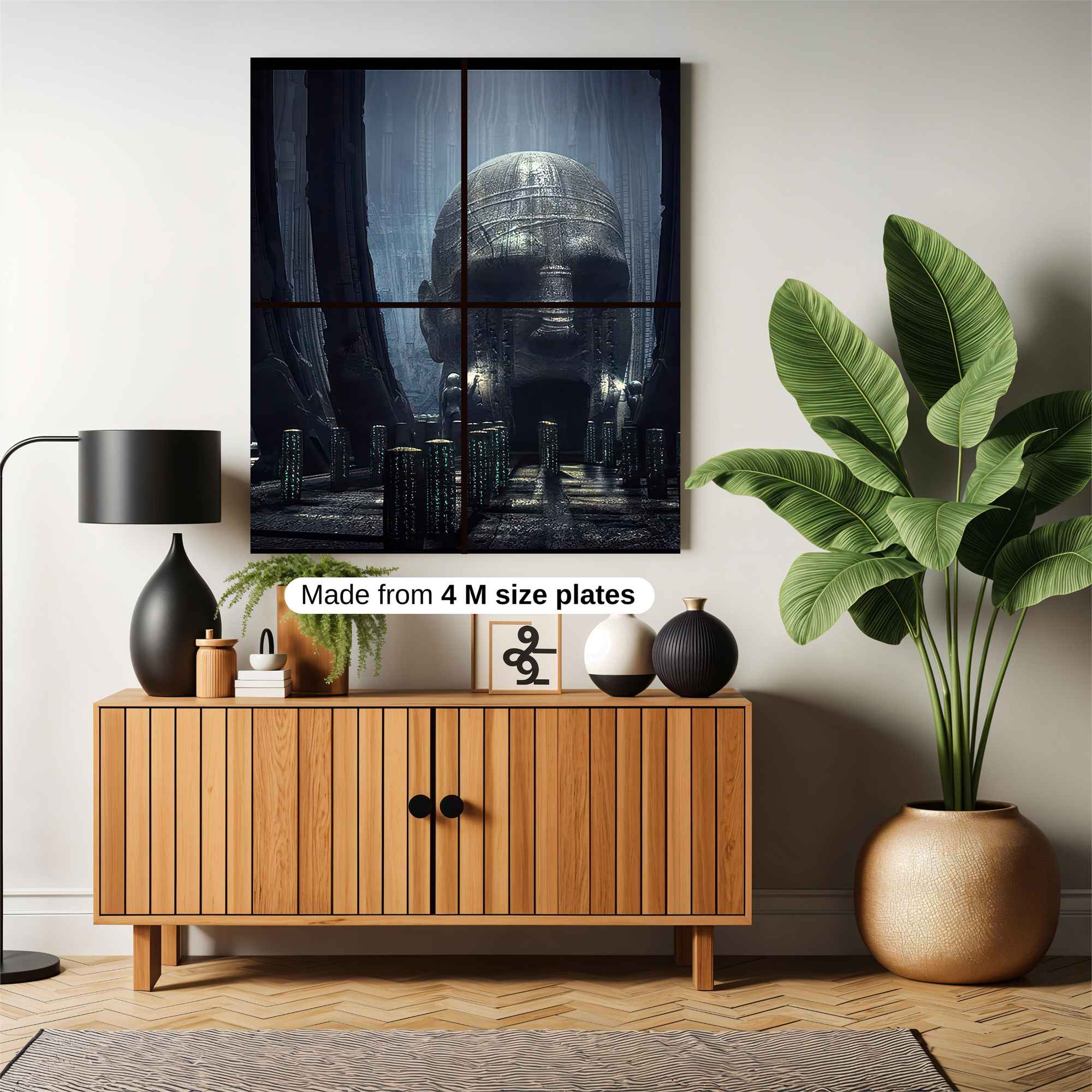 Metal Monolith Safe Wall Magnetic / M