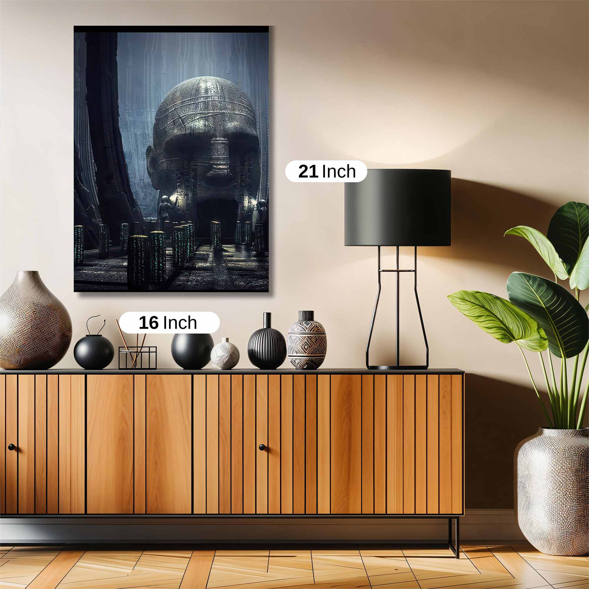 Metal Monolith Safe Wall Magnetic / M