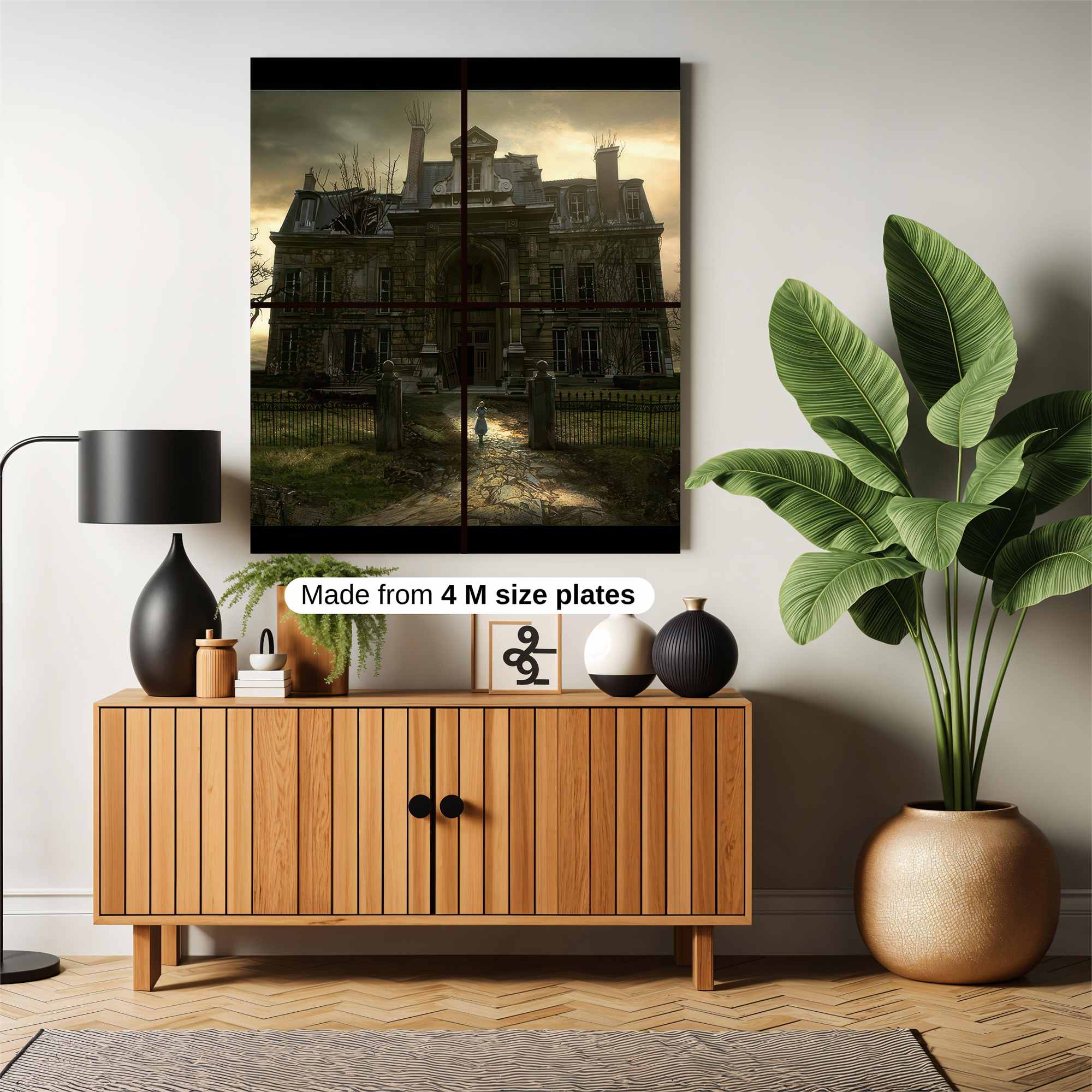 Haunted Solitude Safe Wall Magnetic / M