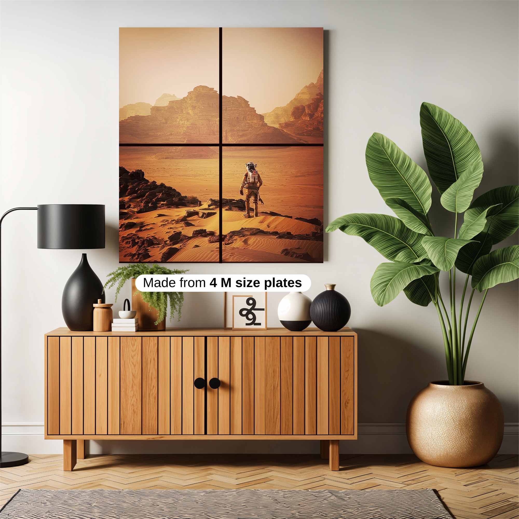 Martian Solitude Safe Wall Magnetic / M