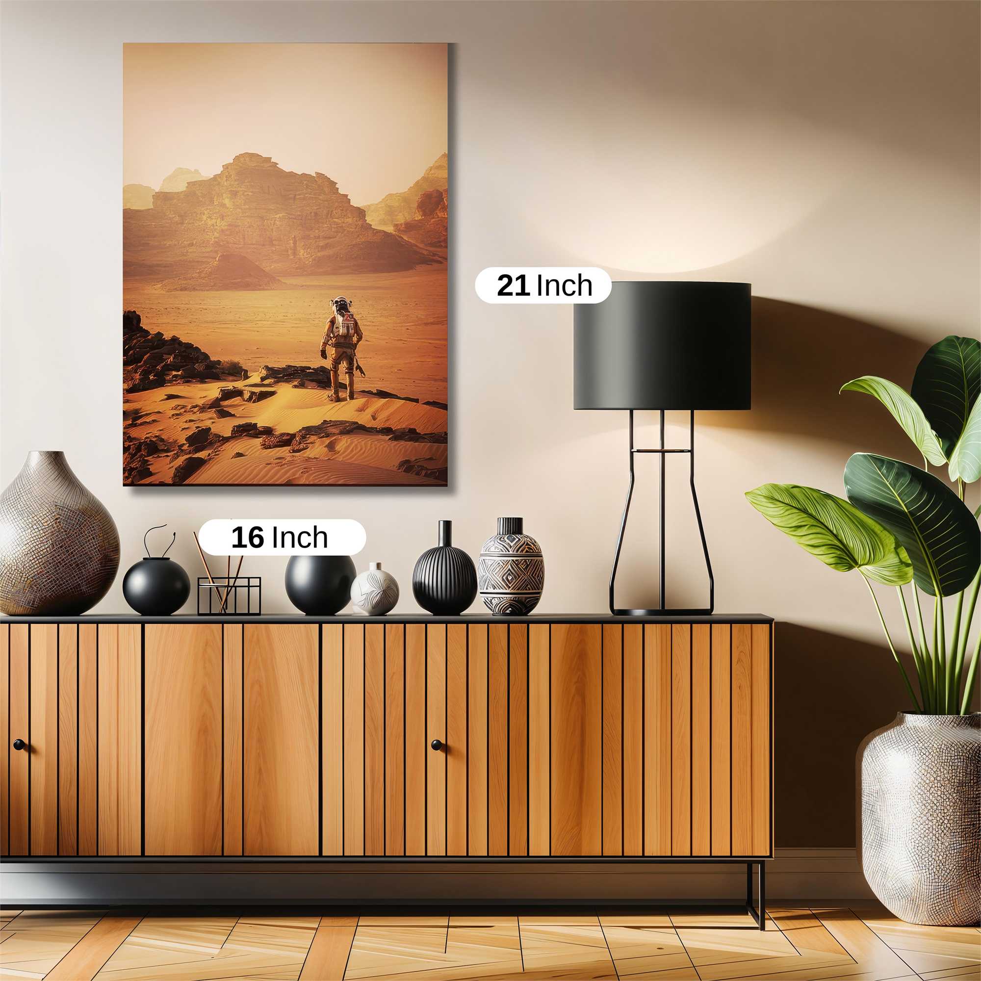 Martian Solitude Safe Wall Magnetic / M