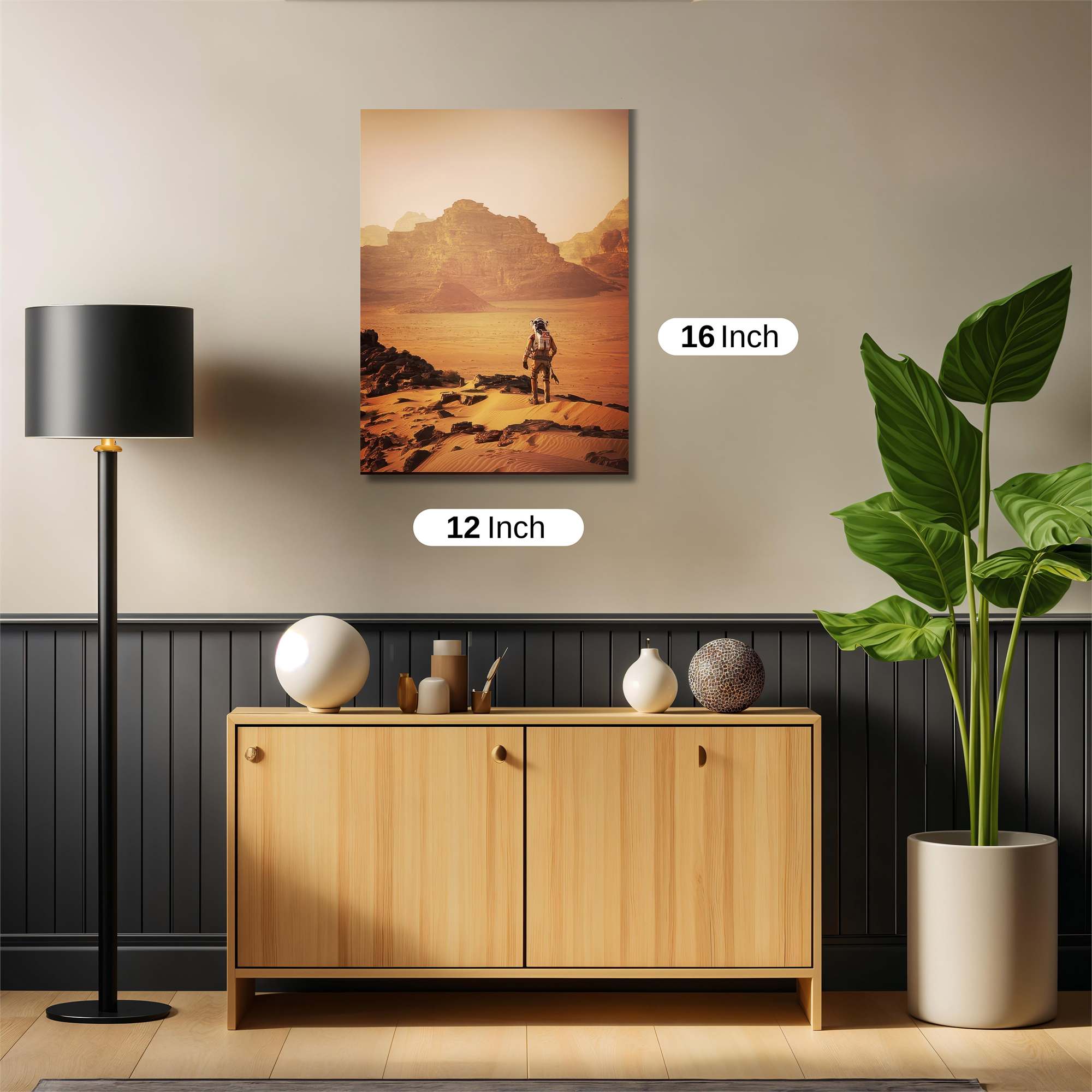 Martian Solitude Safe Wall Magnetic / M