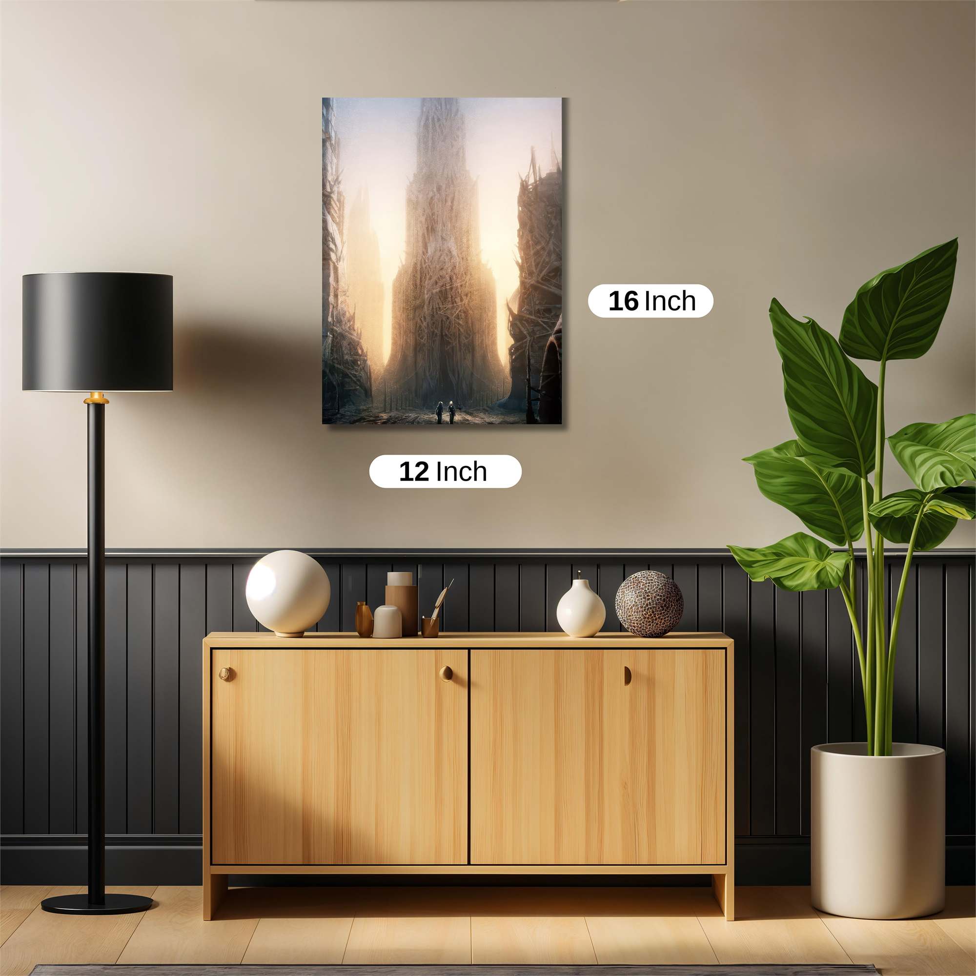 Ruined Serenity Safe Wall Magnetic / M