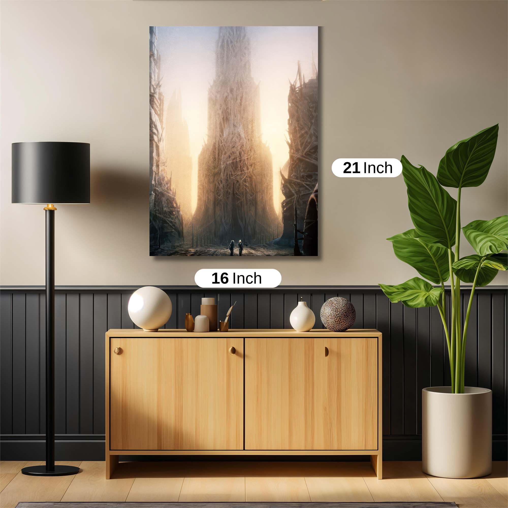 Ruined Serenity Safe Wall Magnetic / M