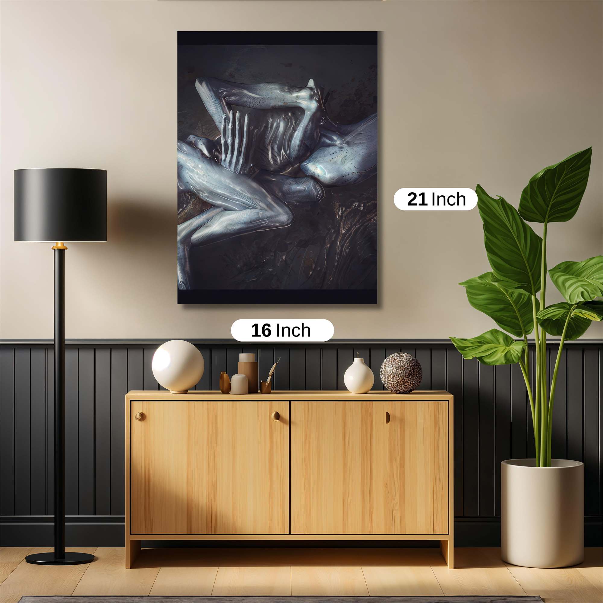 Alien Embrace Safe Wall Magnetic / M
