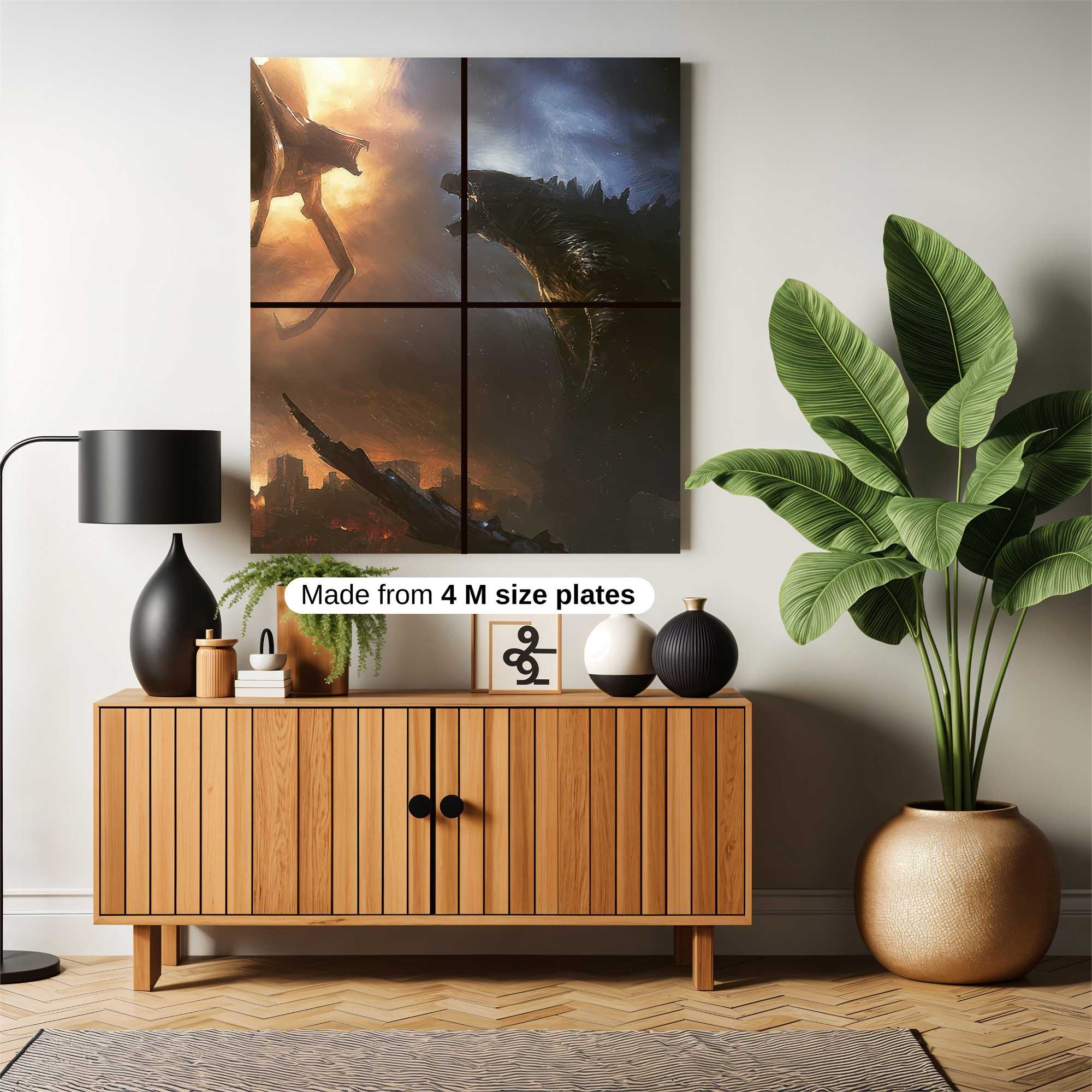 Godzilla Clash Safe Wall Magnetic / M