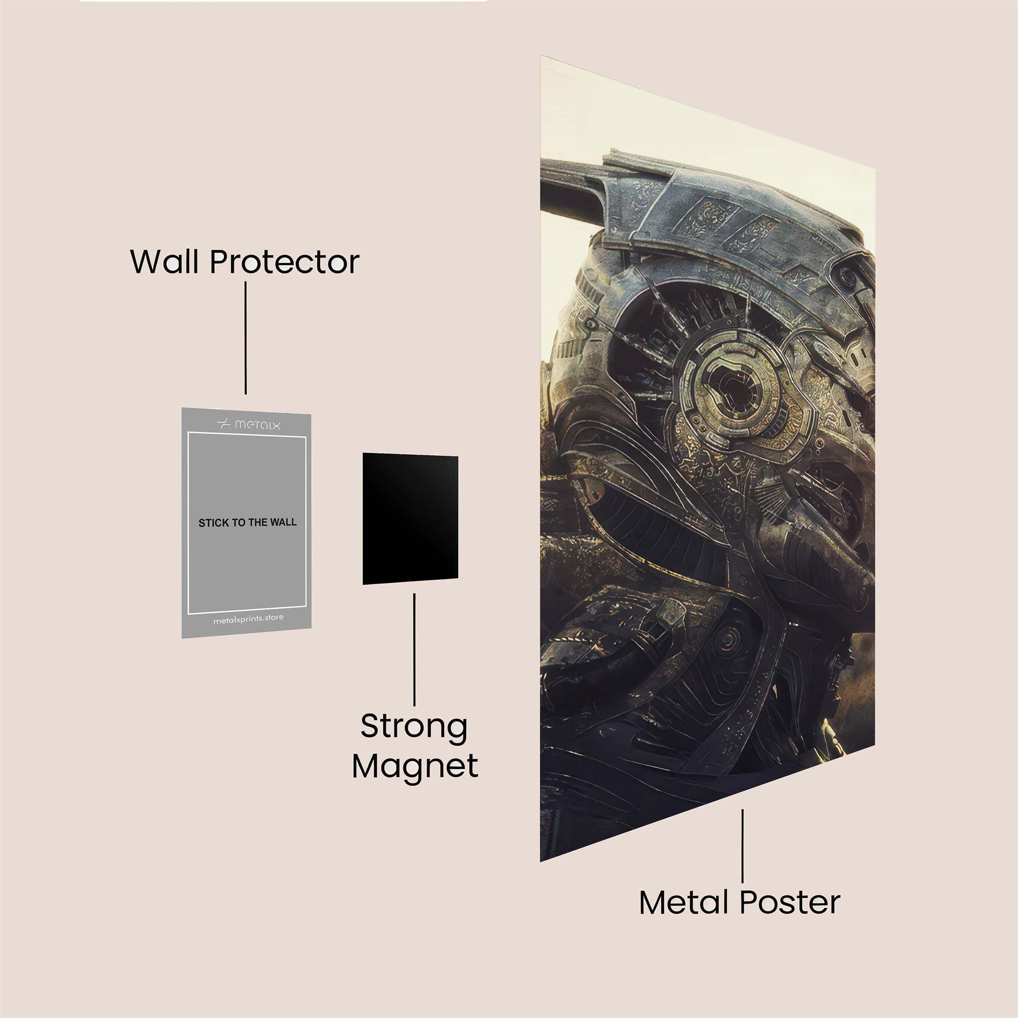 Optimus Regal Safe Wall Magnetic / M
