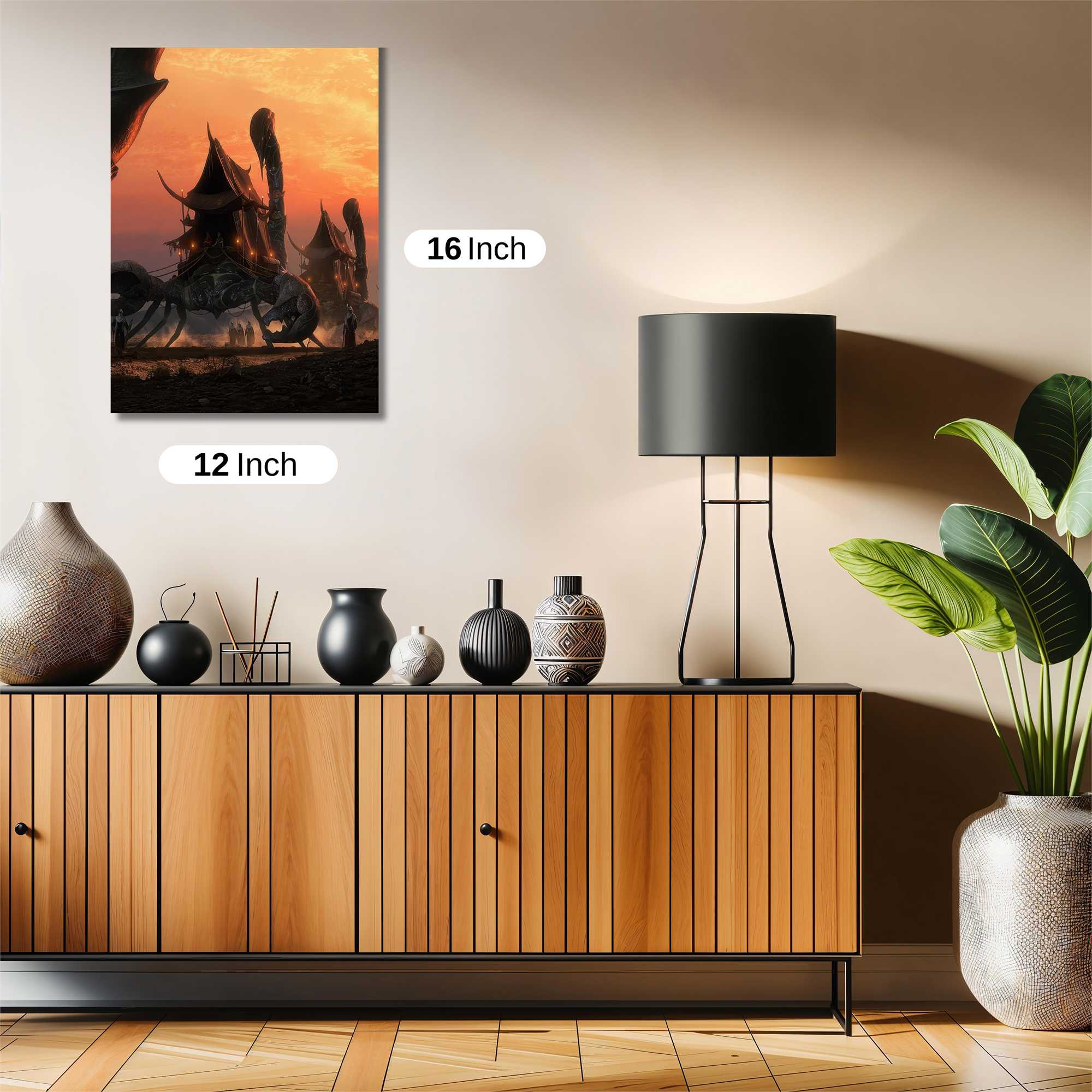 Scorpion Caravan Safe Wall Magnetic / M