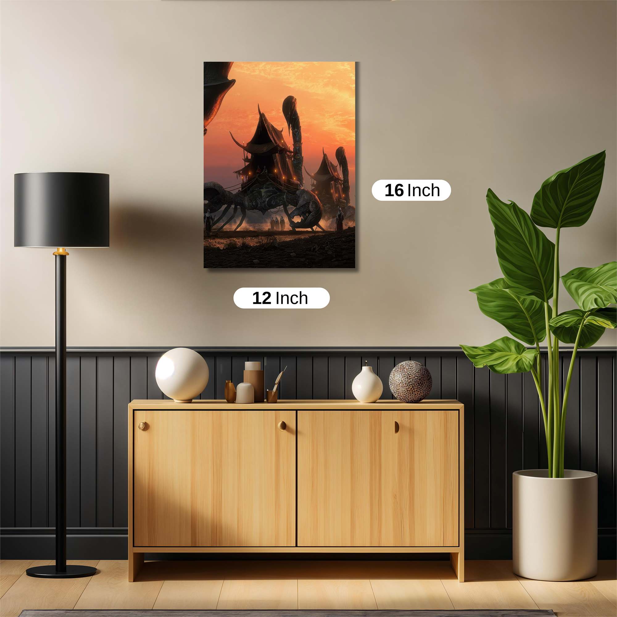 Scorpion Caravan Safe Wall Magnetic / M