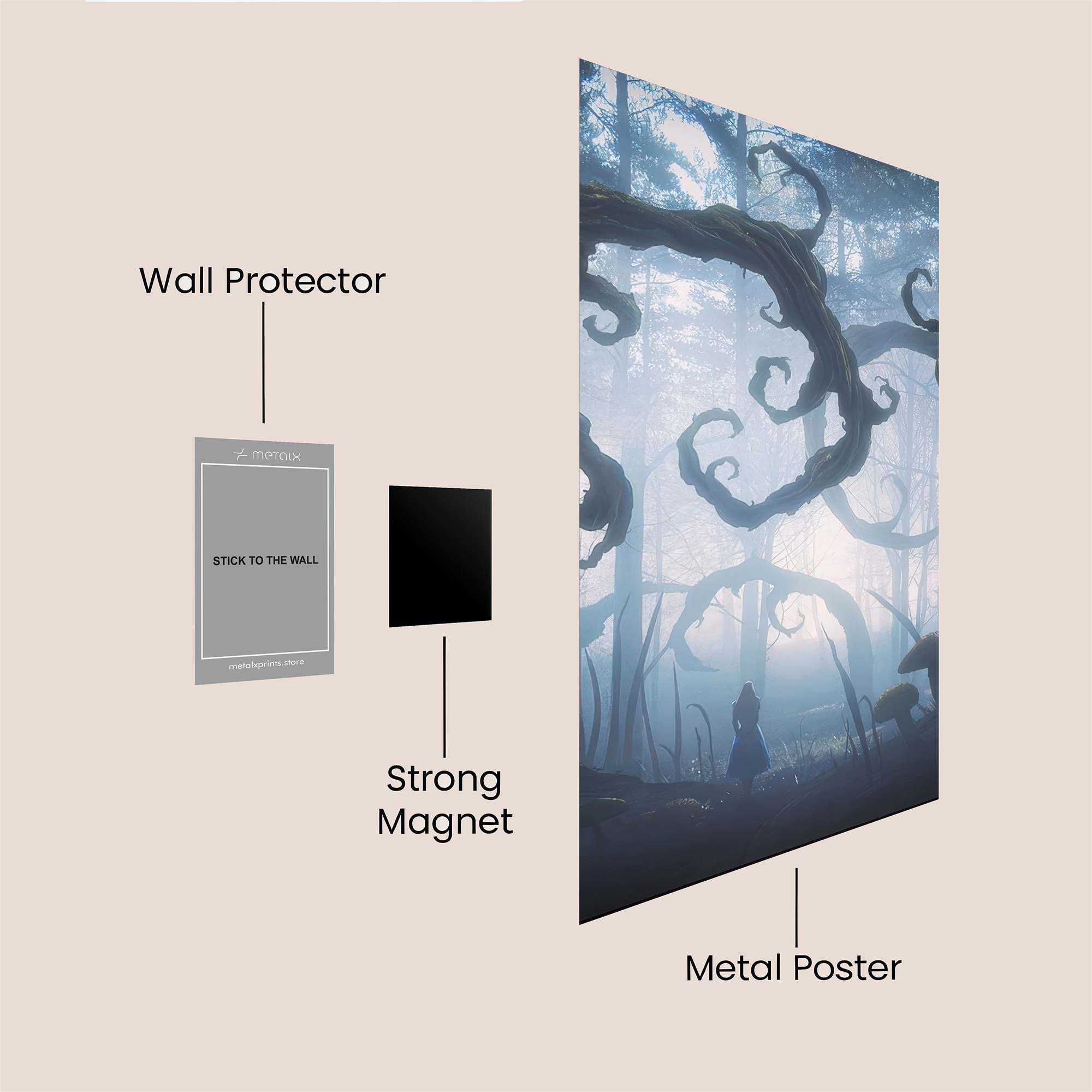 Alice Enigmatic Safe Wall Magnetic / M