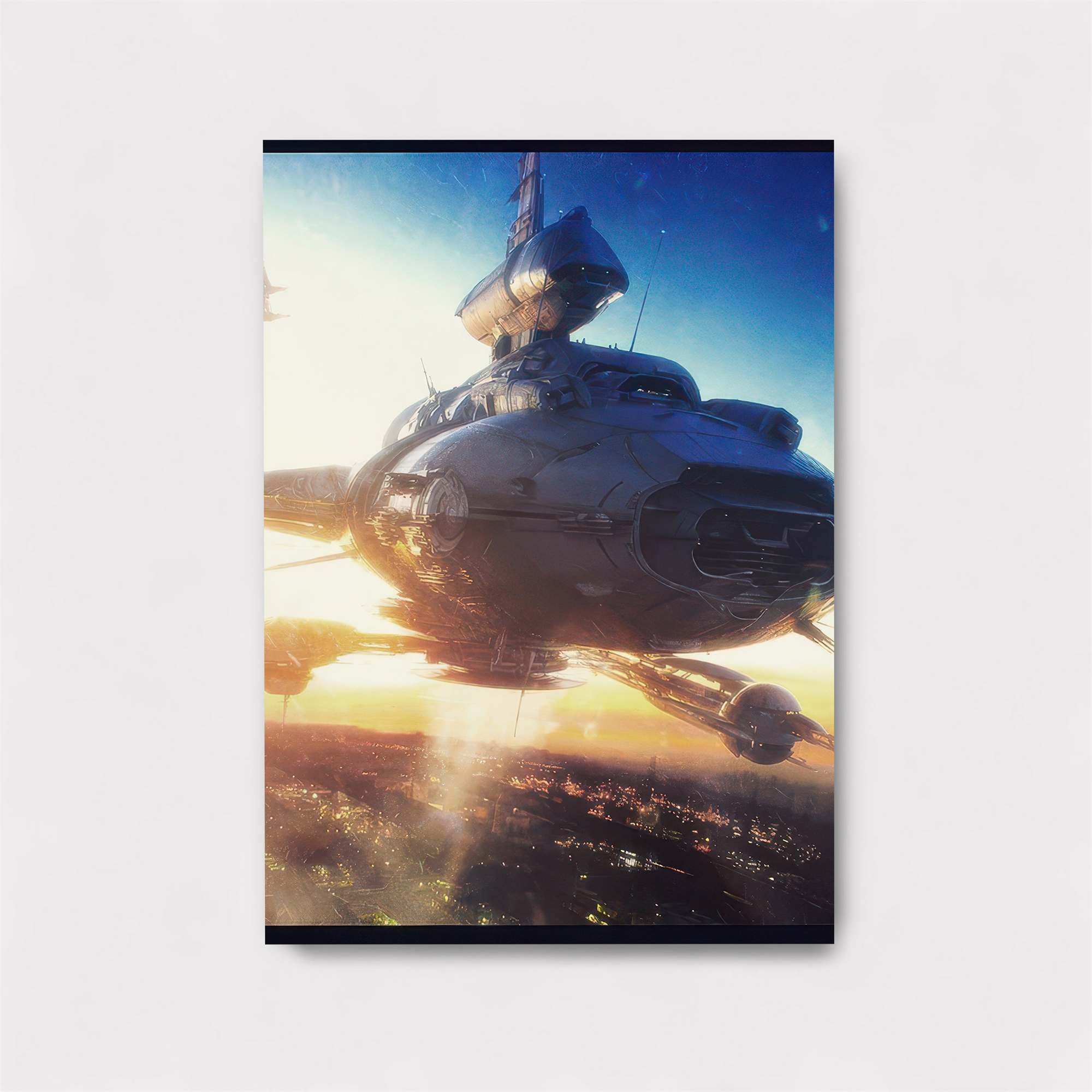 Spaceship Dawn Safe Wall Magnetic / M