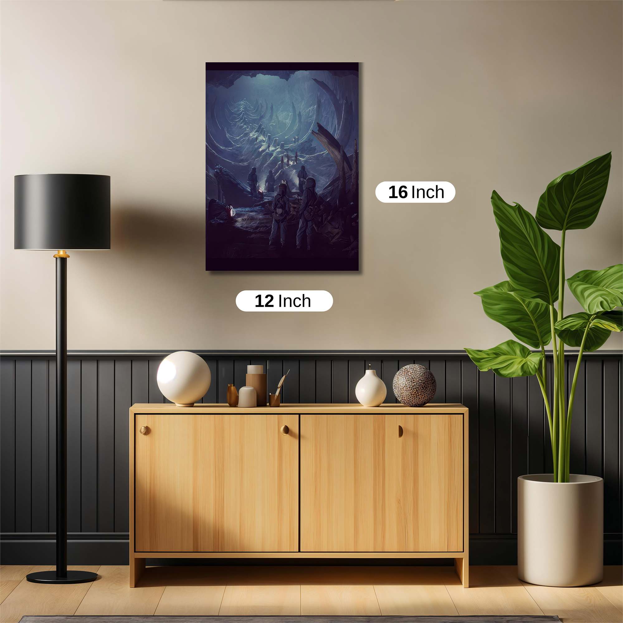 Alien Dread Safe Wall Magnetic / M