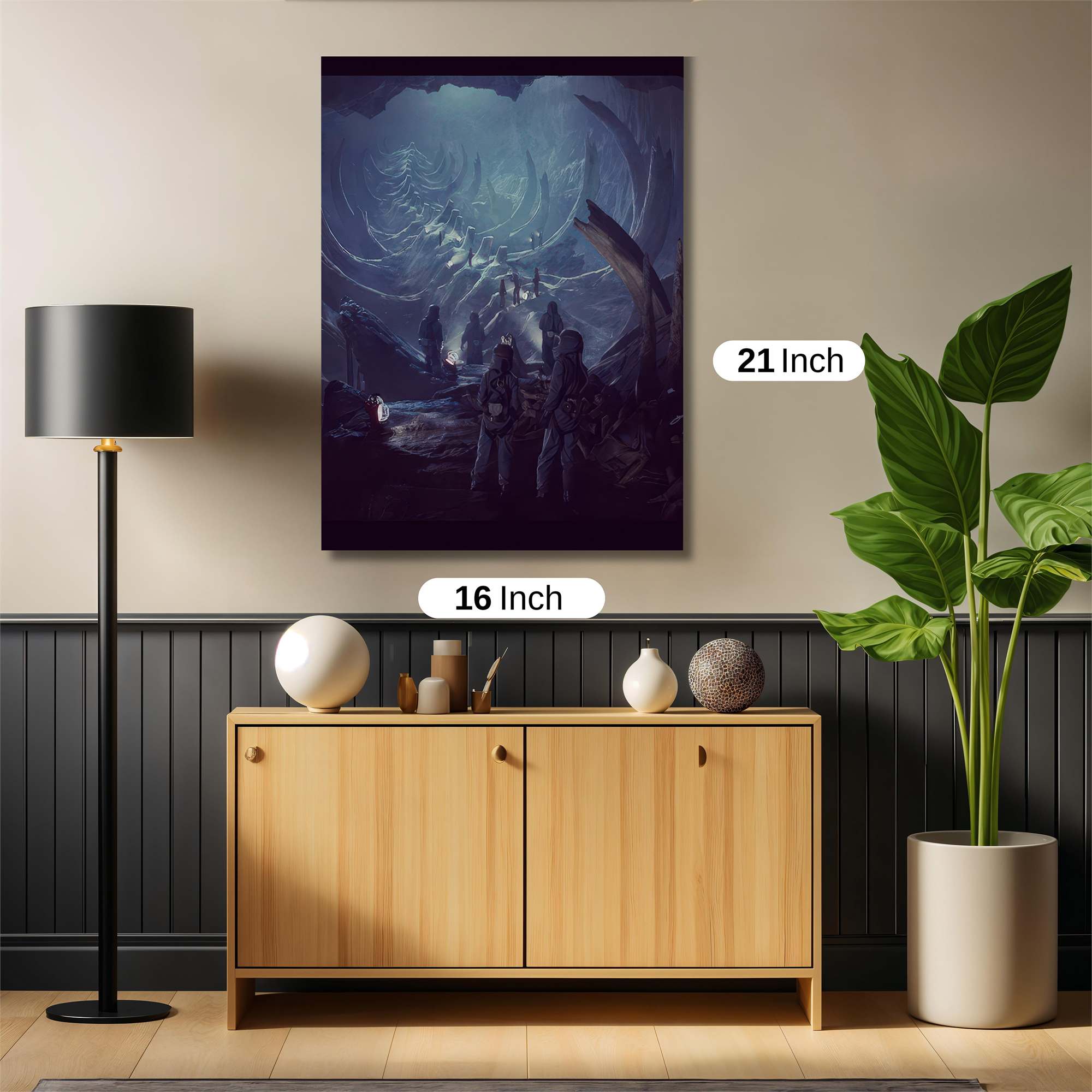 Alien Dread Safe Wall Magnetic / M