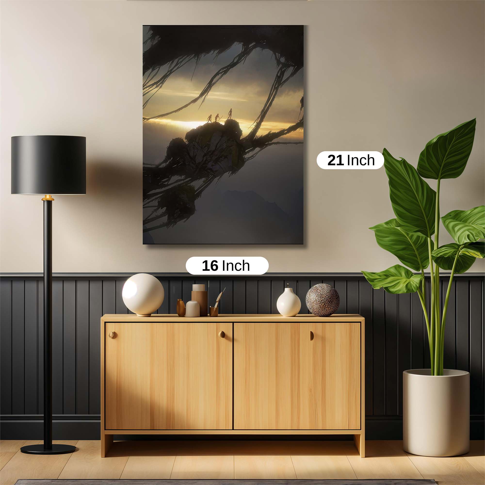 Skyward Tranquil Safe Wall Magnetic / M