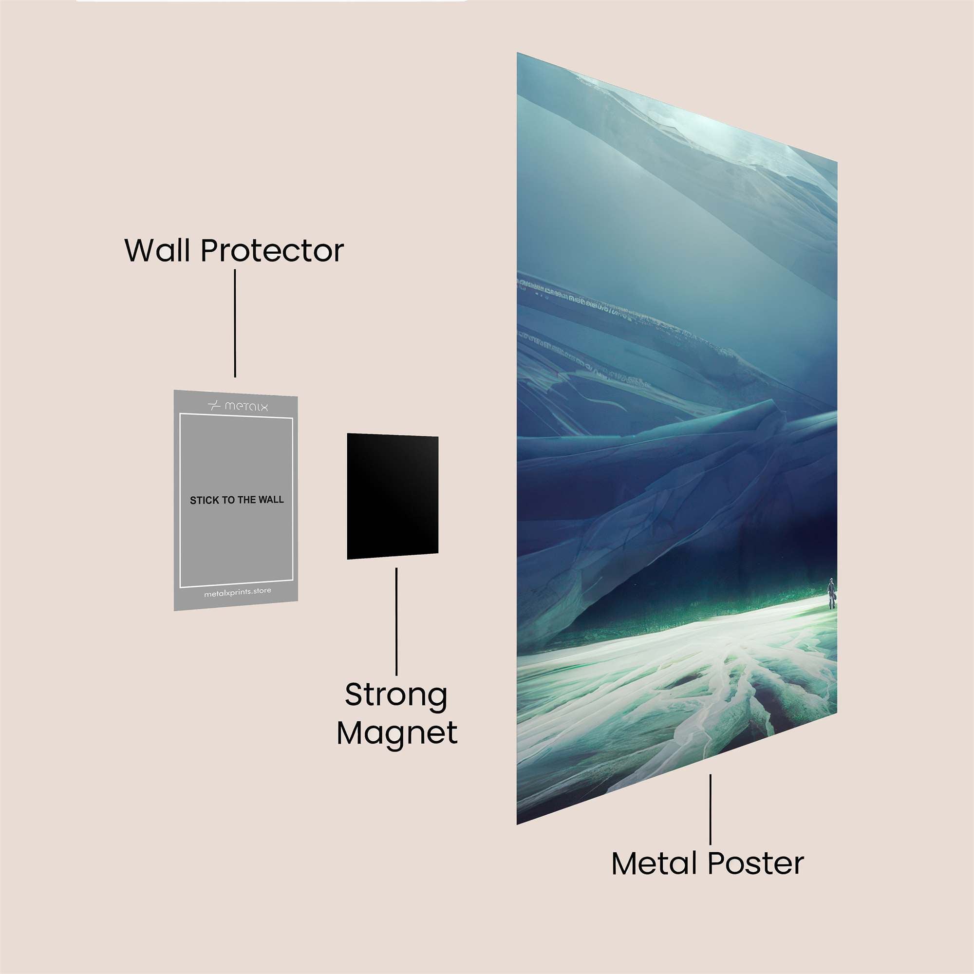 Leviathan Serenity Safe Wall Magnetic / M