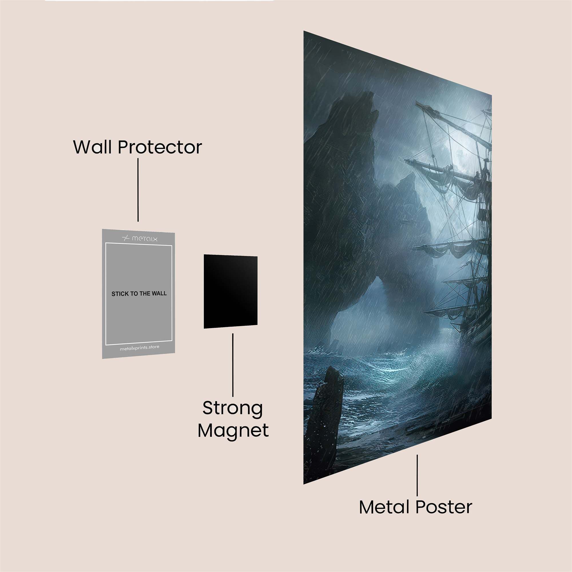 Stormbound Odyssey Safe Wall Magnetic / M