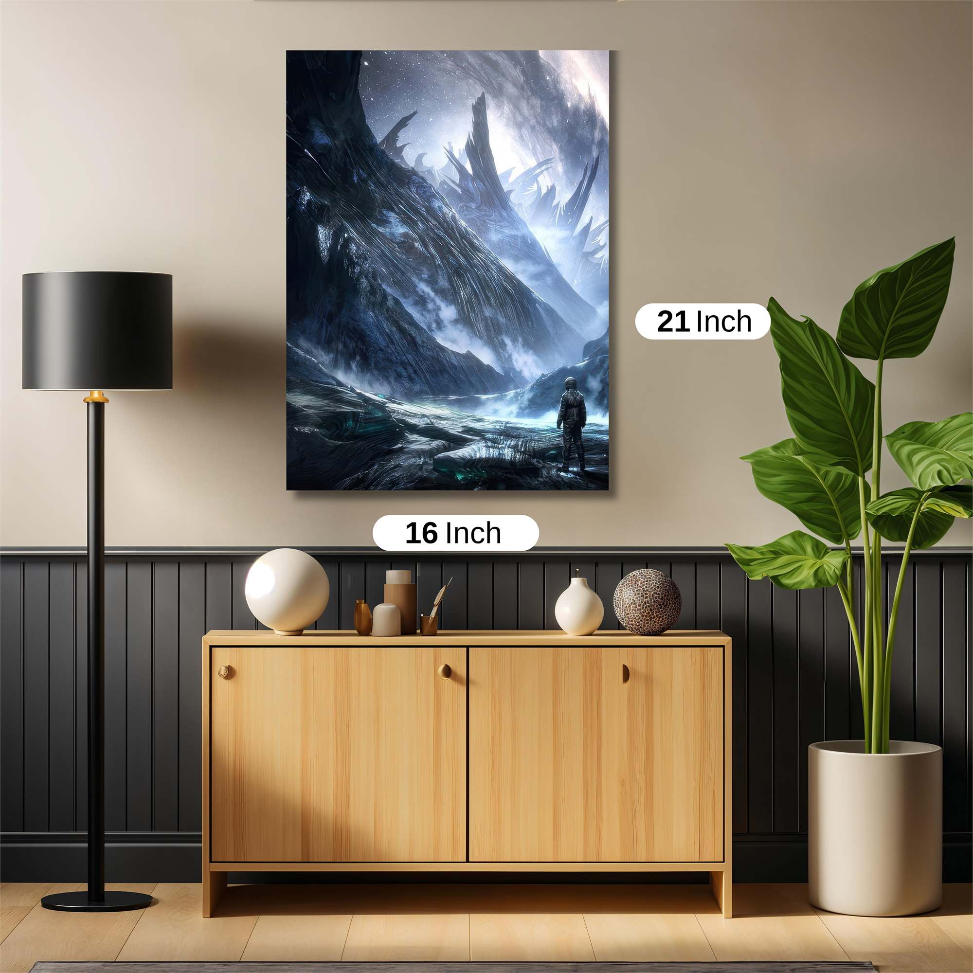 Explorer's Abyss Safe Wall Magnetic / M