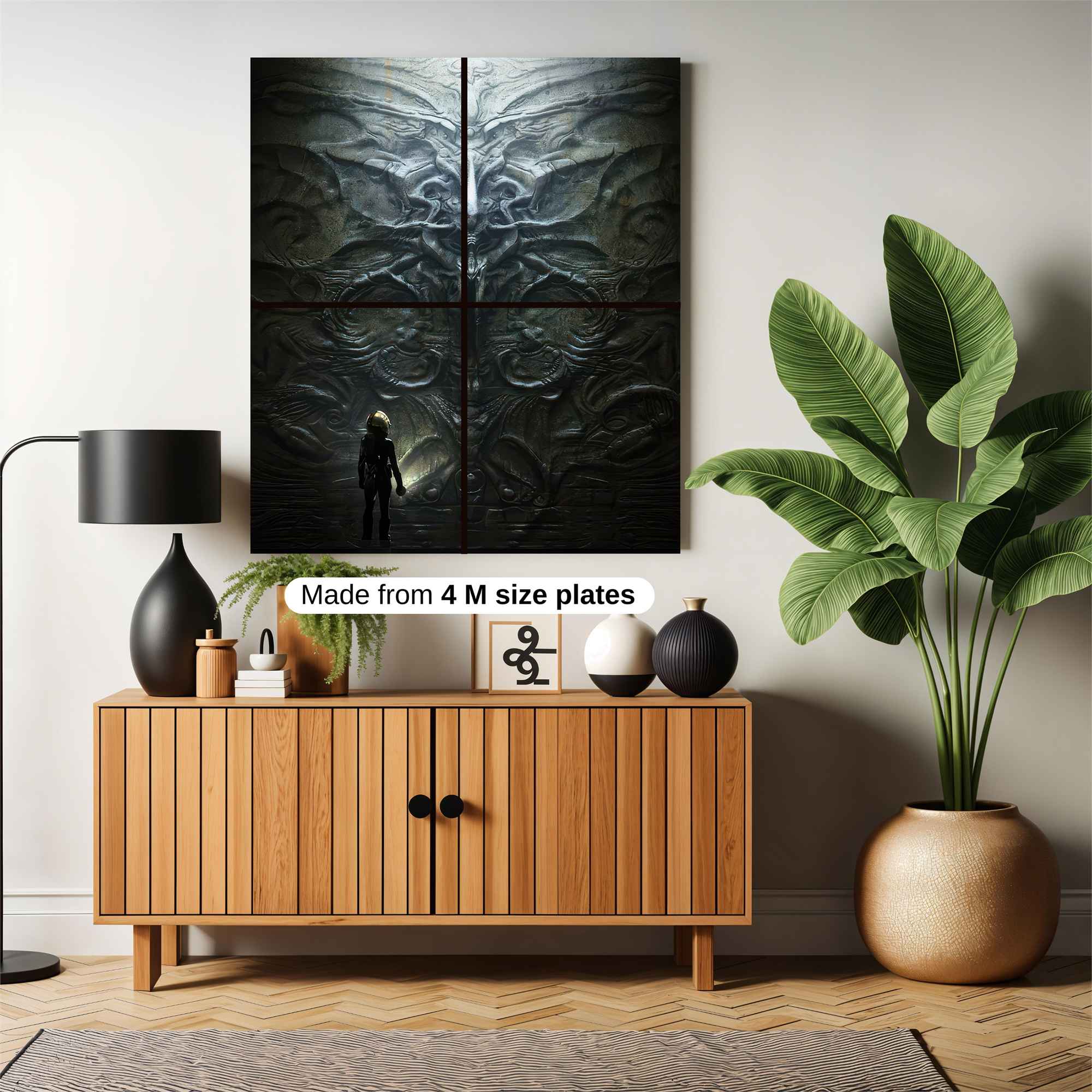 Alien Enigma Safe Wall Magnetic / M