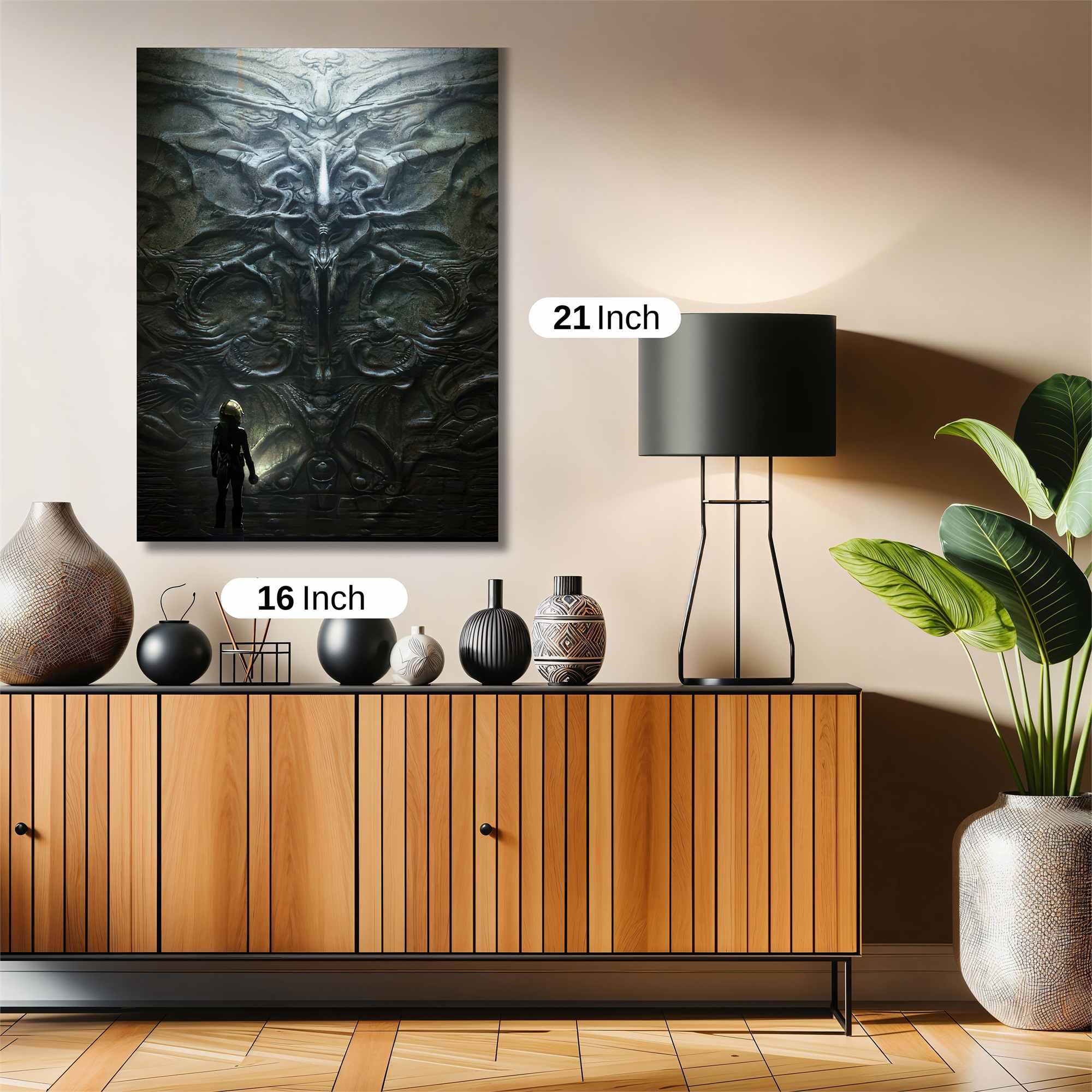 Alien Enigma Safe Wall Magnetic / M