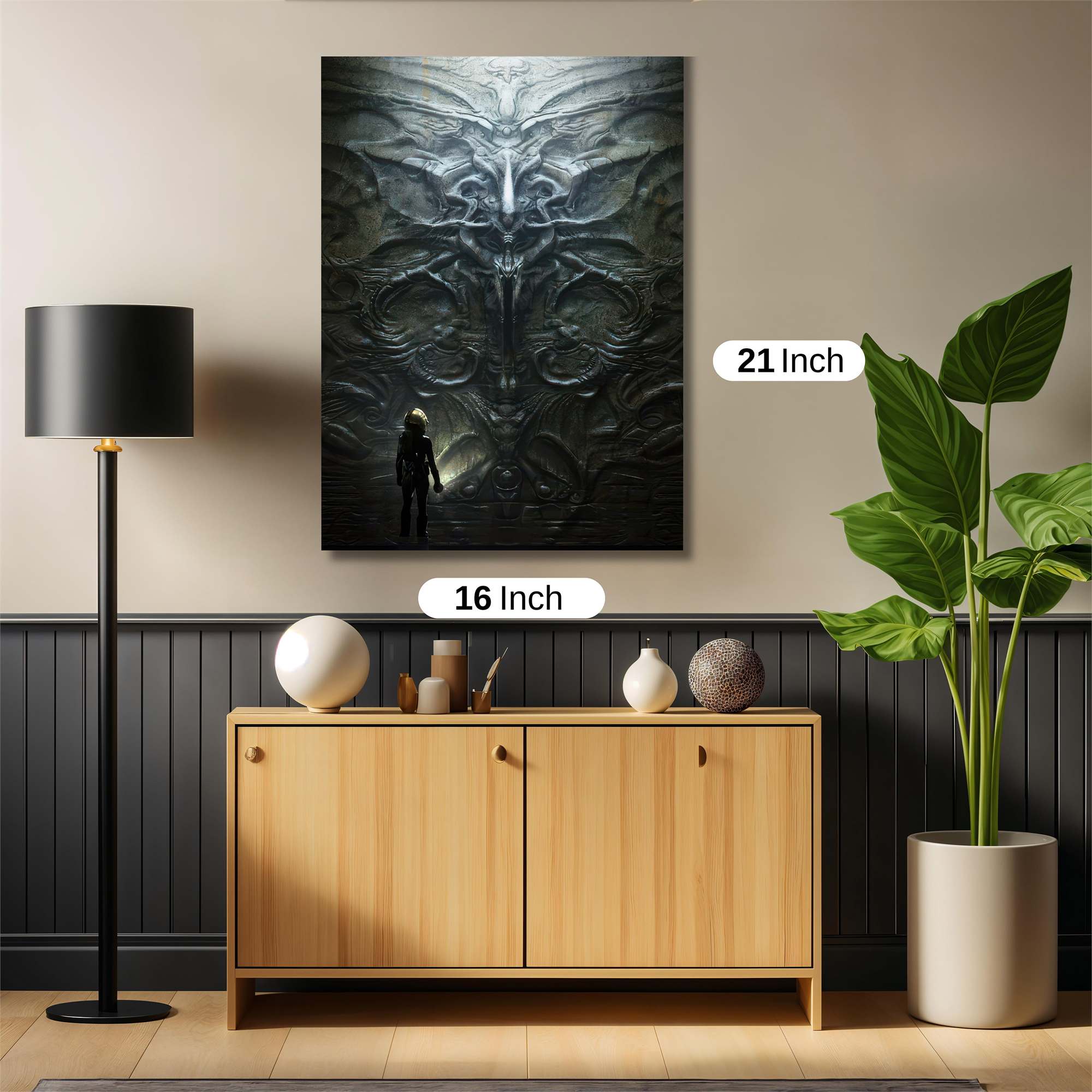 Alien Enigma Safe Wall Magnetic / M