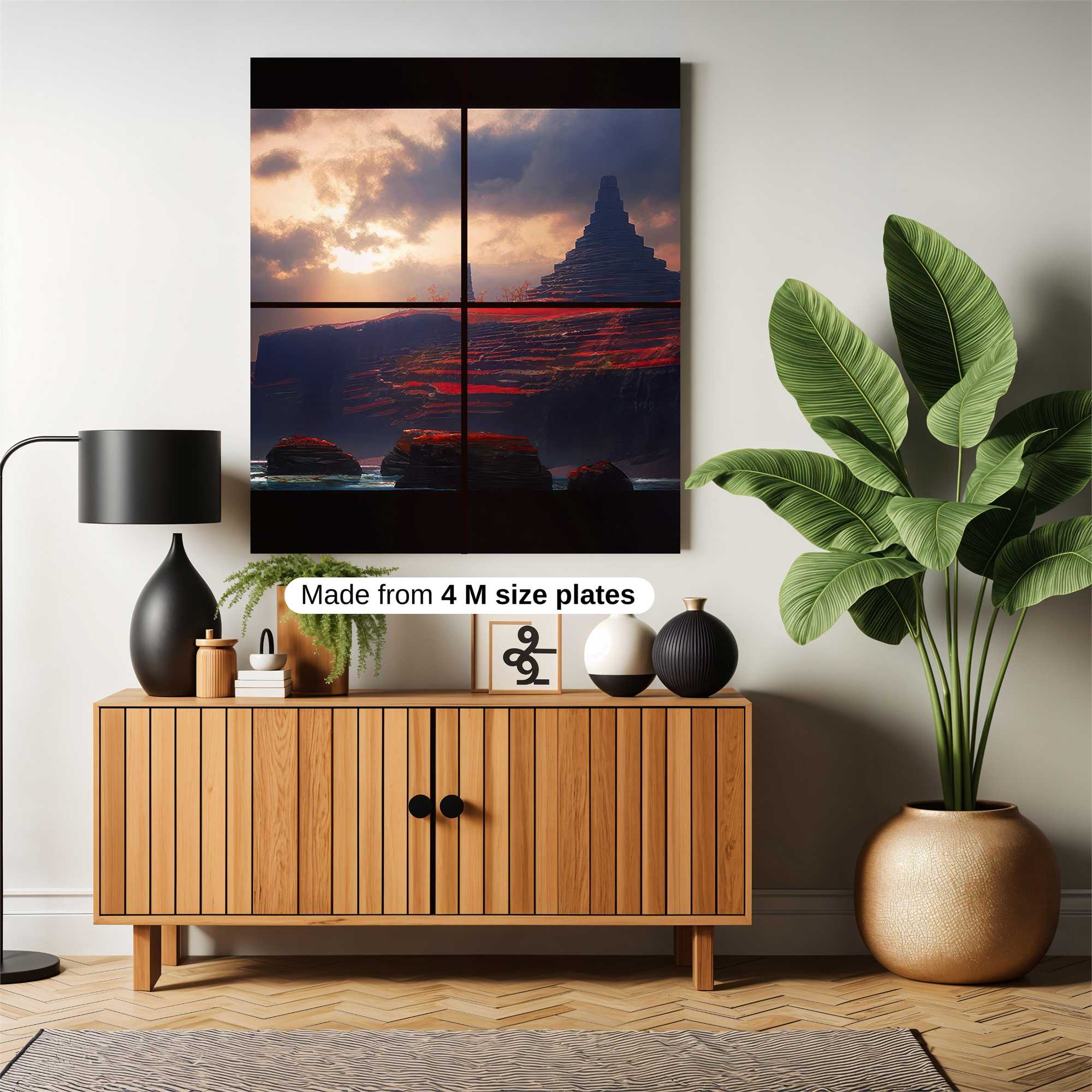 Pyramid Serenity Safe Wall Magnetic / M