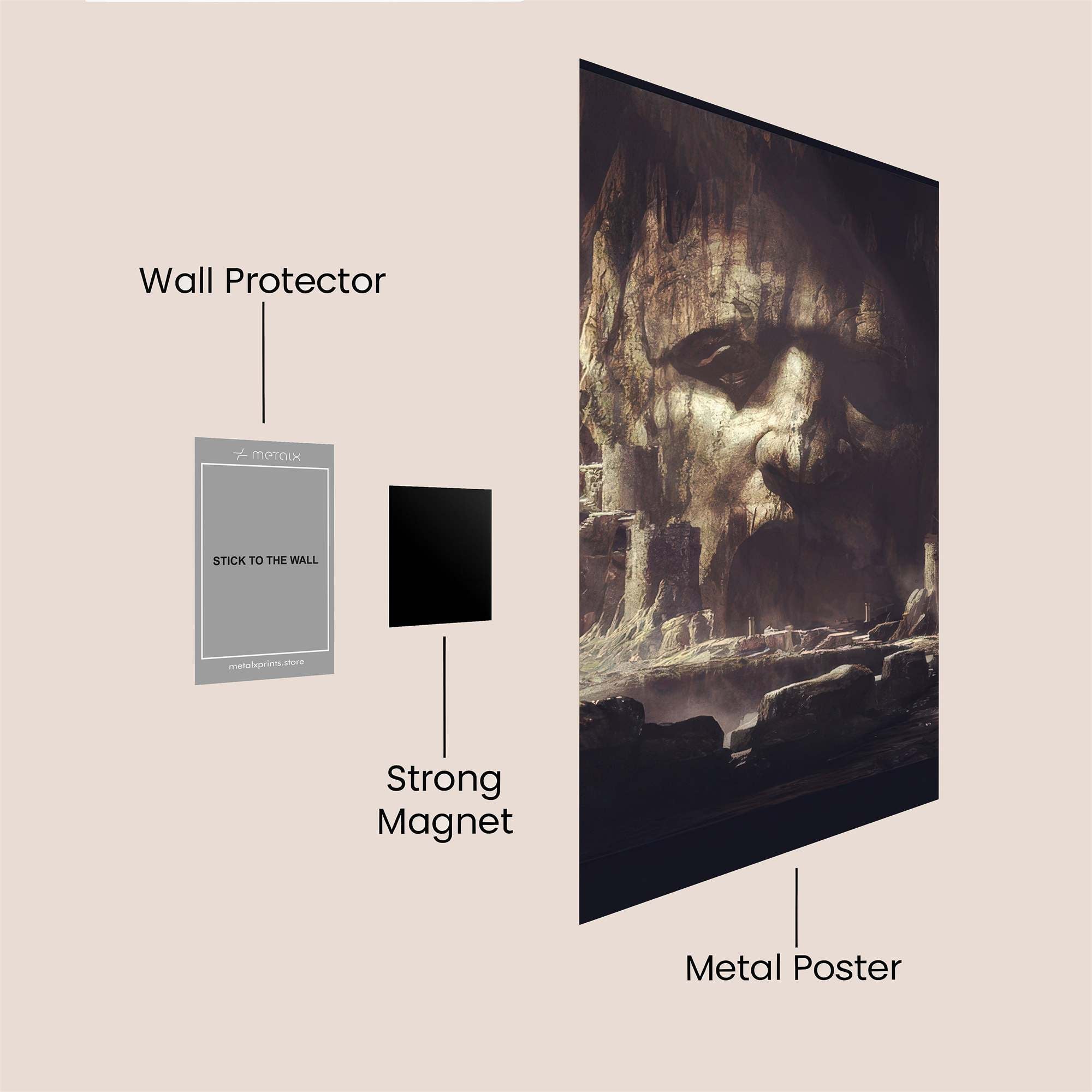 Sphinx Serene Safe Wall Magnetic / M