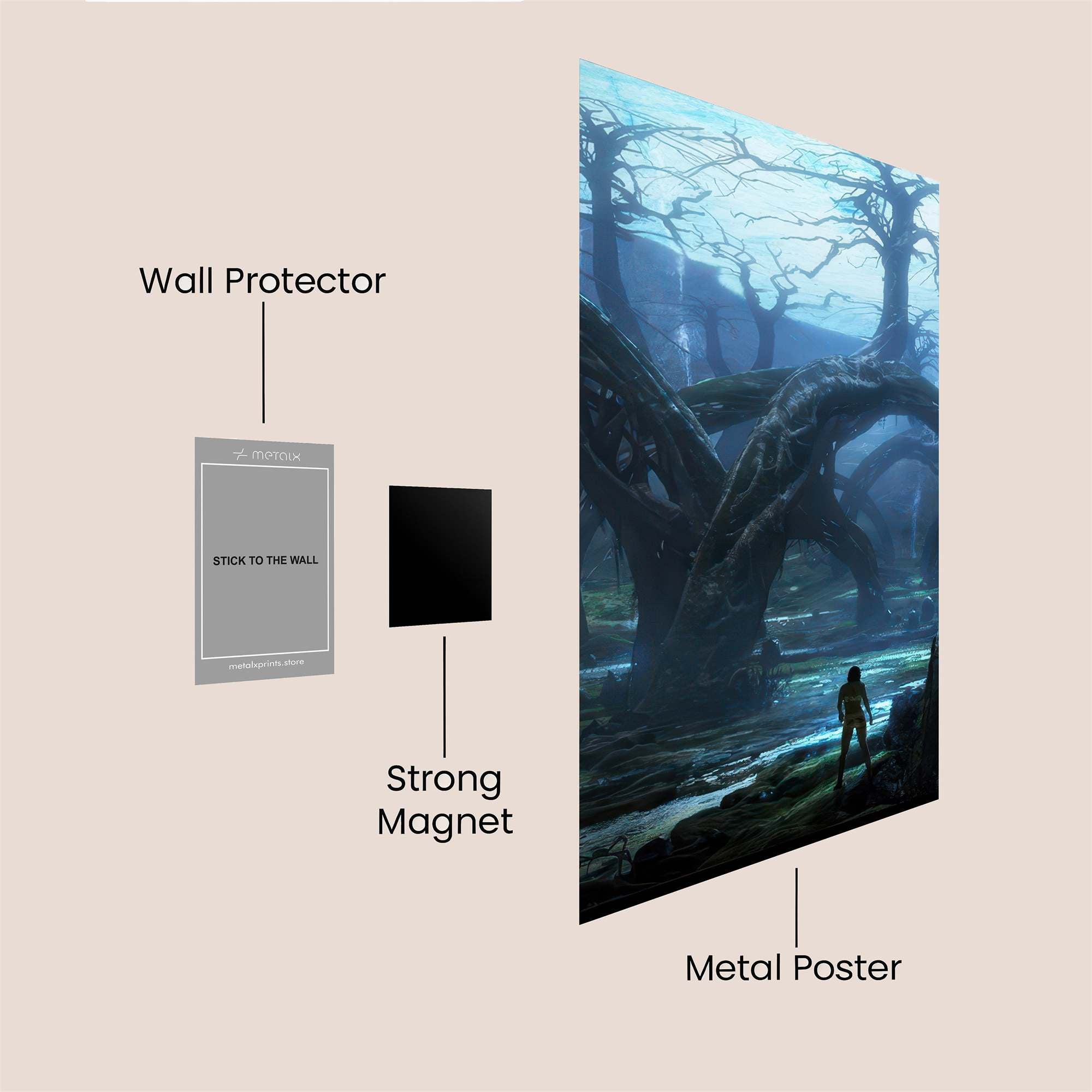 Twilight Enigma Safe Wall Magnetic / M