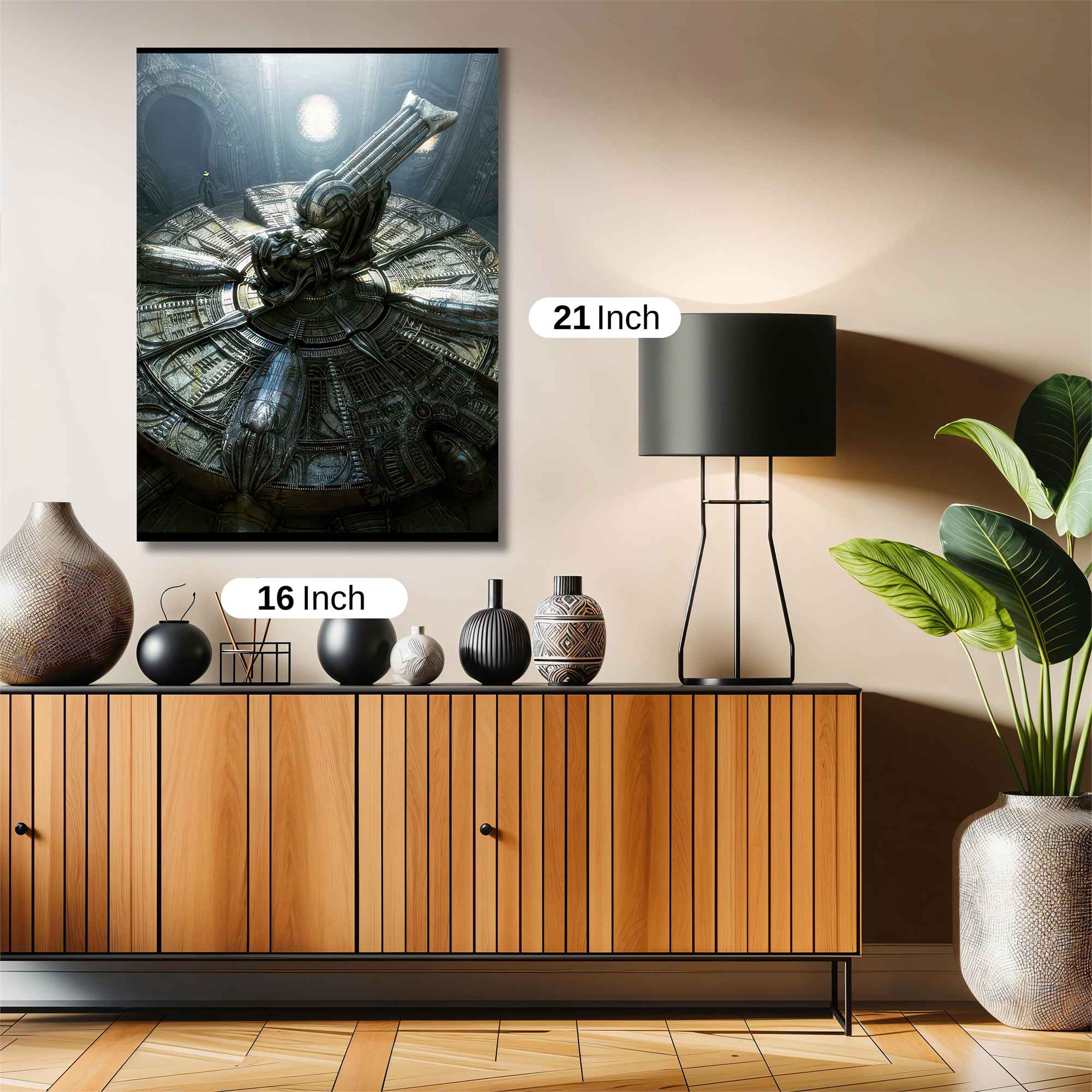 Alien Relic Safe Wall Magnetic / M