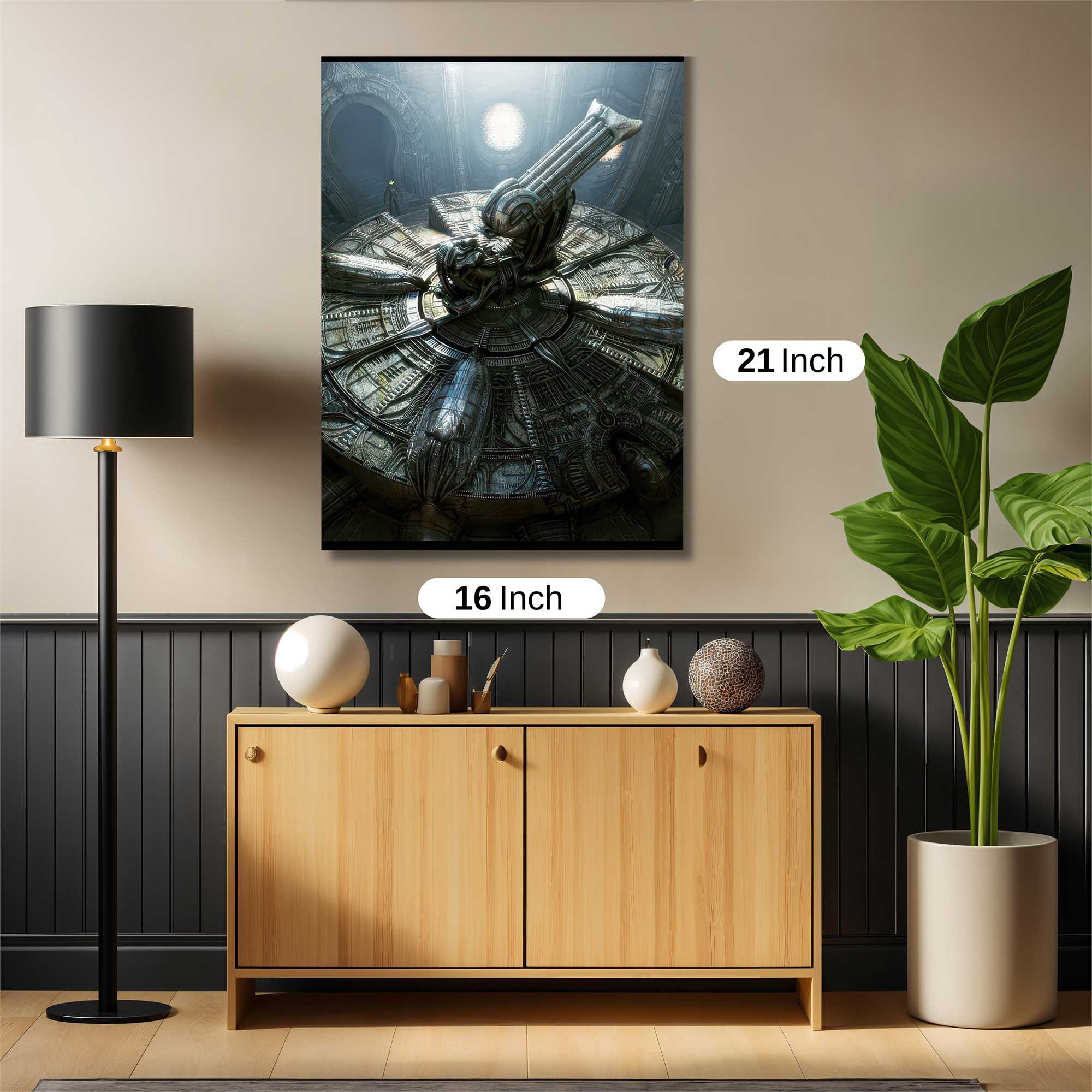 Alien Relic Safe Wall Magnetic / M