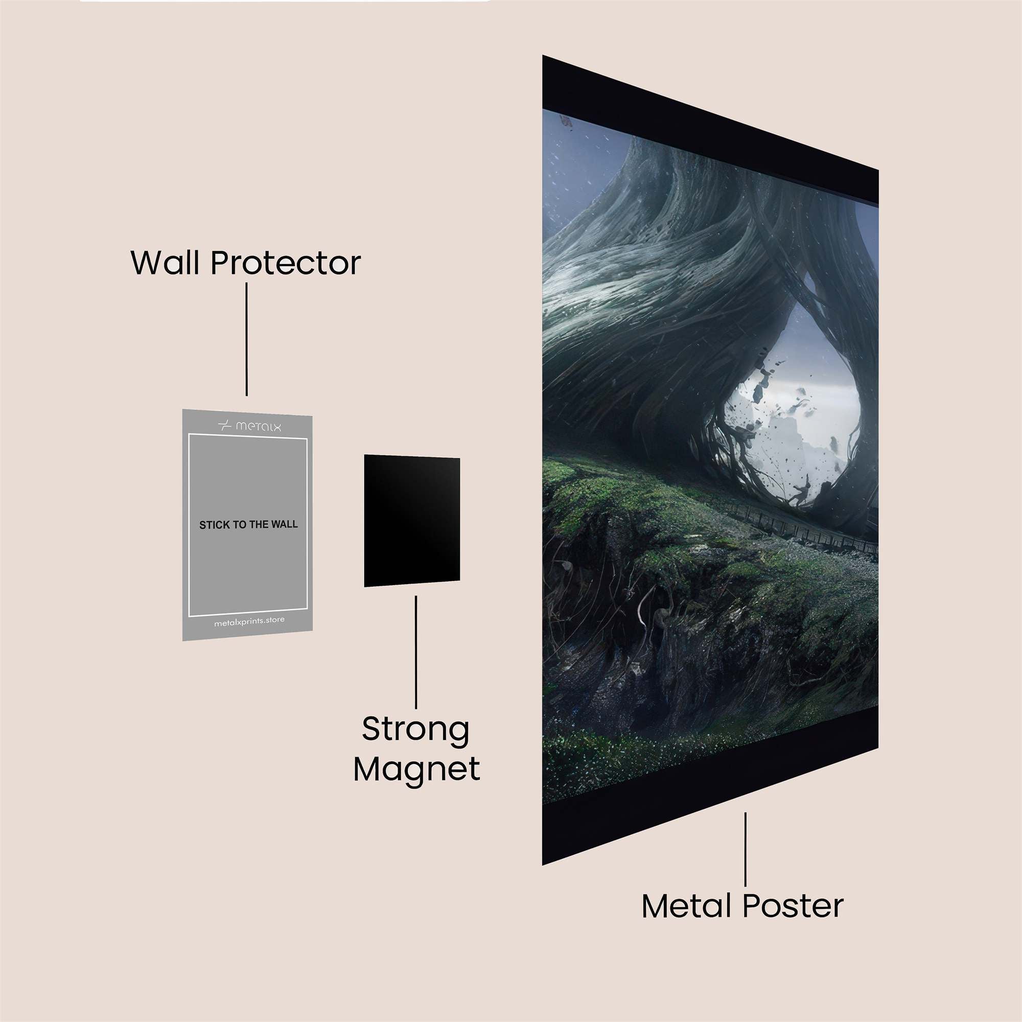 Tree Tempest Safe Wall Magnetic / M