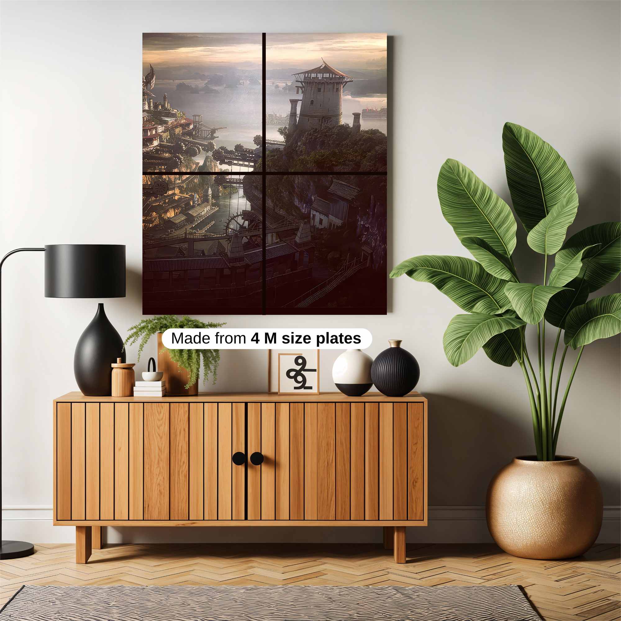Skyward Tranquility Safe Wall Magnetic / M