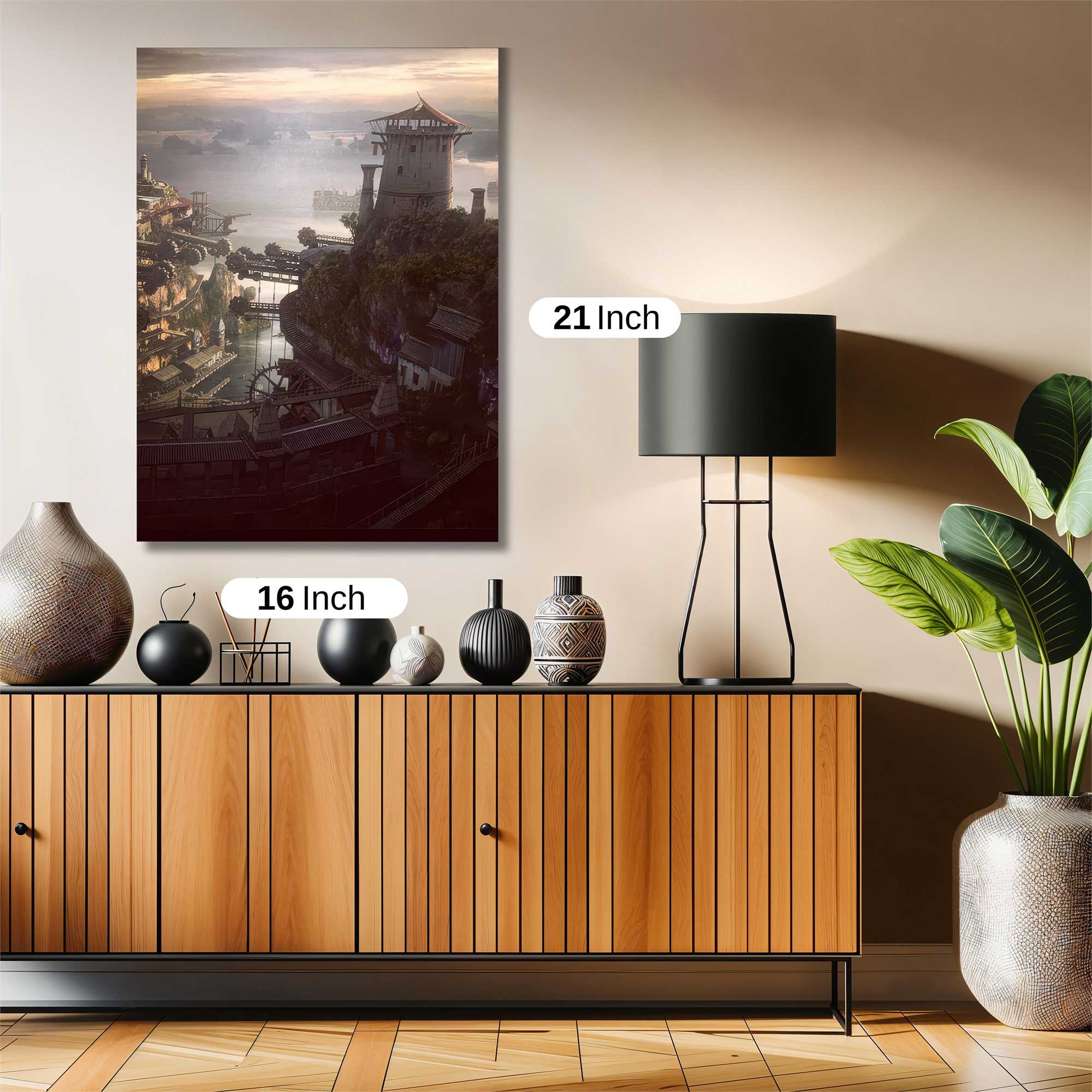 Skyward Tranquility Safe Wall Magnetic / M