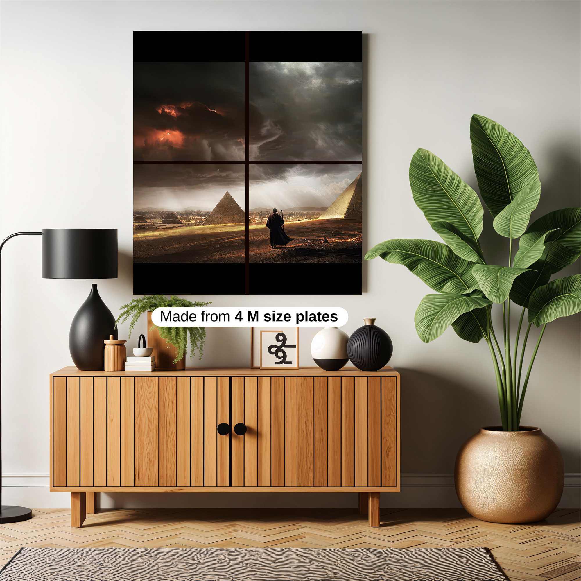 Pyramid Apocalypse Safe Wall Magnetic / M