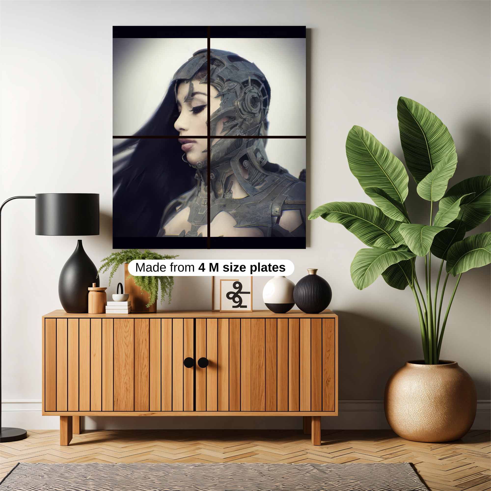 Cottage Serenity Safe Wall Magnetic / M